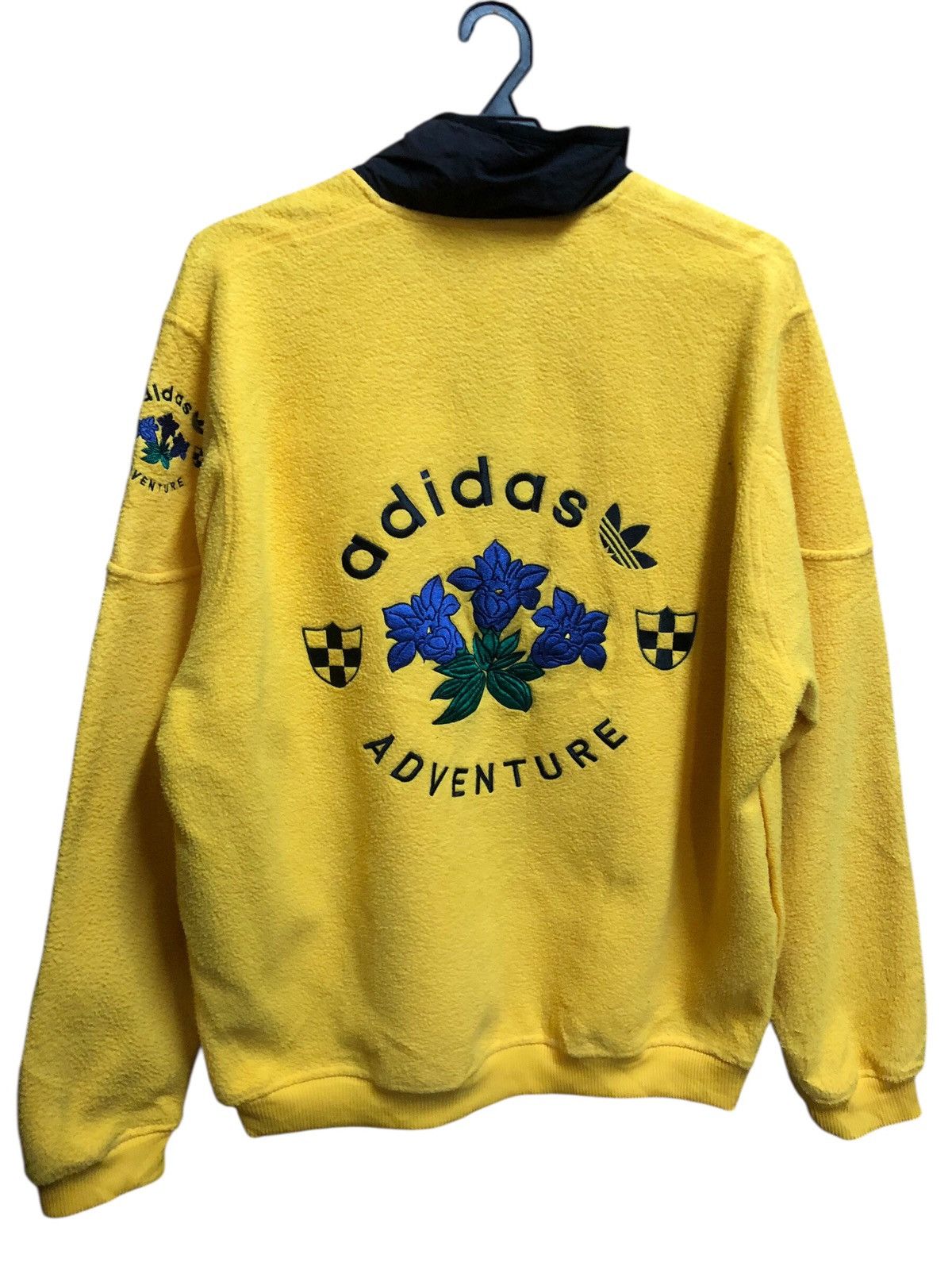 Adidas Adidas Adventure Fleece Half Zipper Pull Over Size US L / EU 52-54 / 3 - 1 Thumbnail