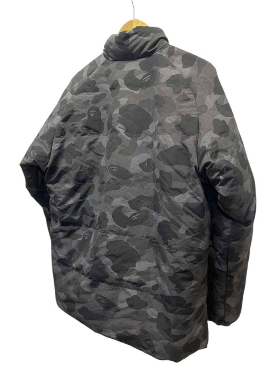 Bape A Bathing Ape Revesible Puffer Jacket Black & White Camo Size US M / EU 48-50 / 2 - 7 Thumbnail