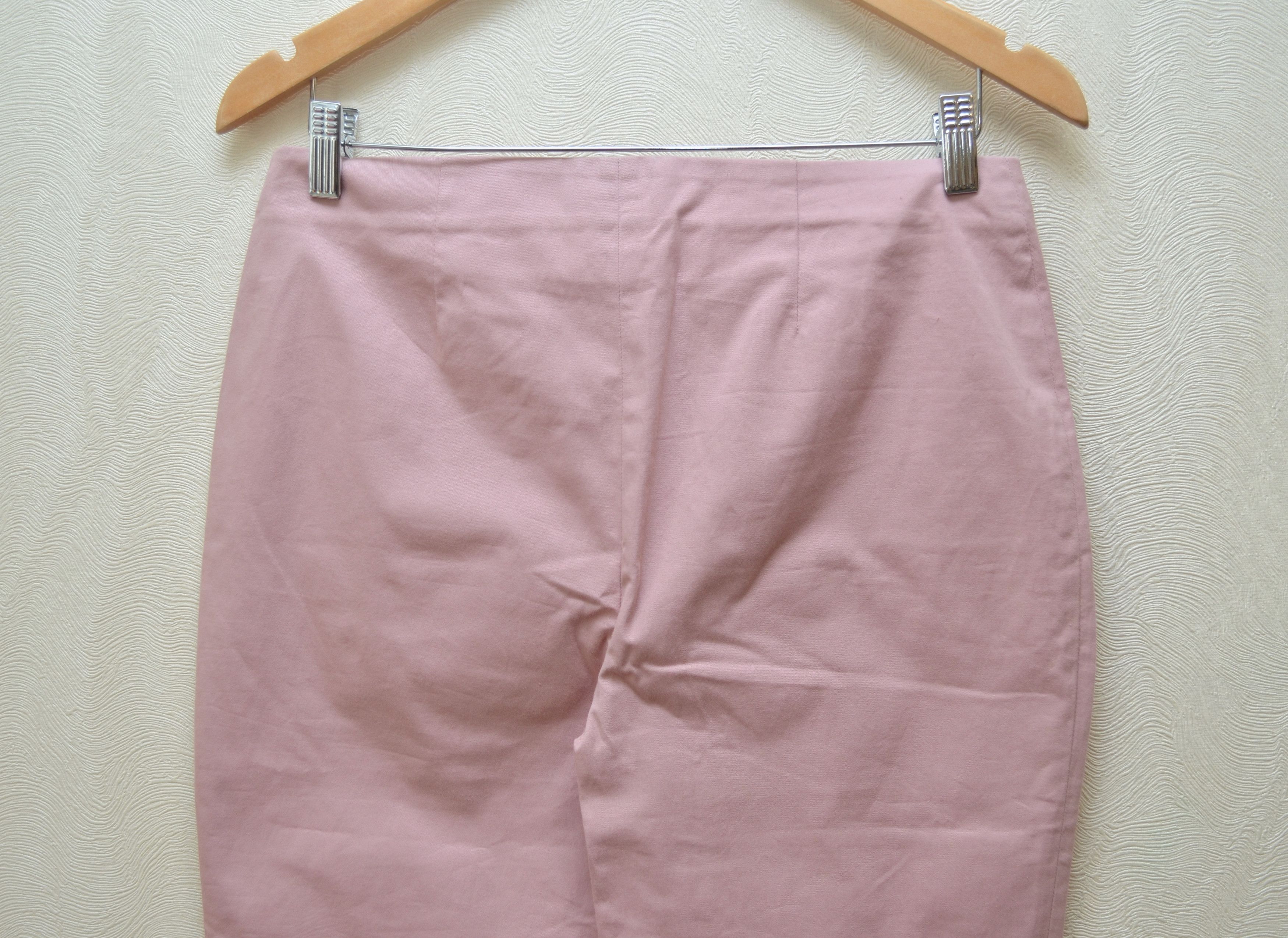 Dolce & Gabbana × Vintage Vintage Dolce & Gabbana Cropped Pants Trousers Capri Pink Size 28" / US 6 / IT 42 - 7 Thumbnail
