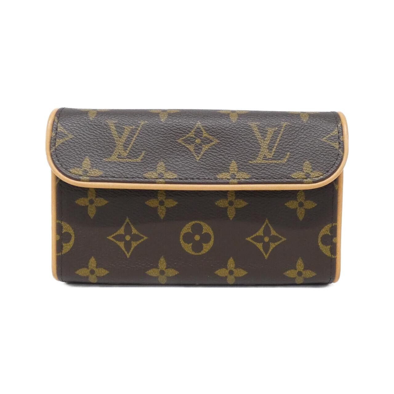 Louis Vuitton Louis Vuitton Louis Vuitton Pochette Florentine Monogram Waist Bag Textile Belt Bag M51855+M67303 DUTY FREE for USA Size ONE SIZE - 1 Thumbnail