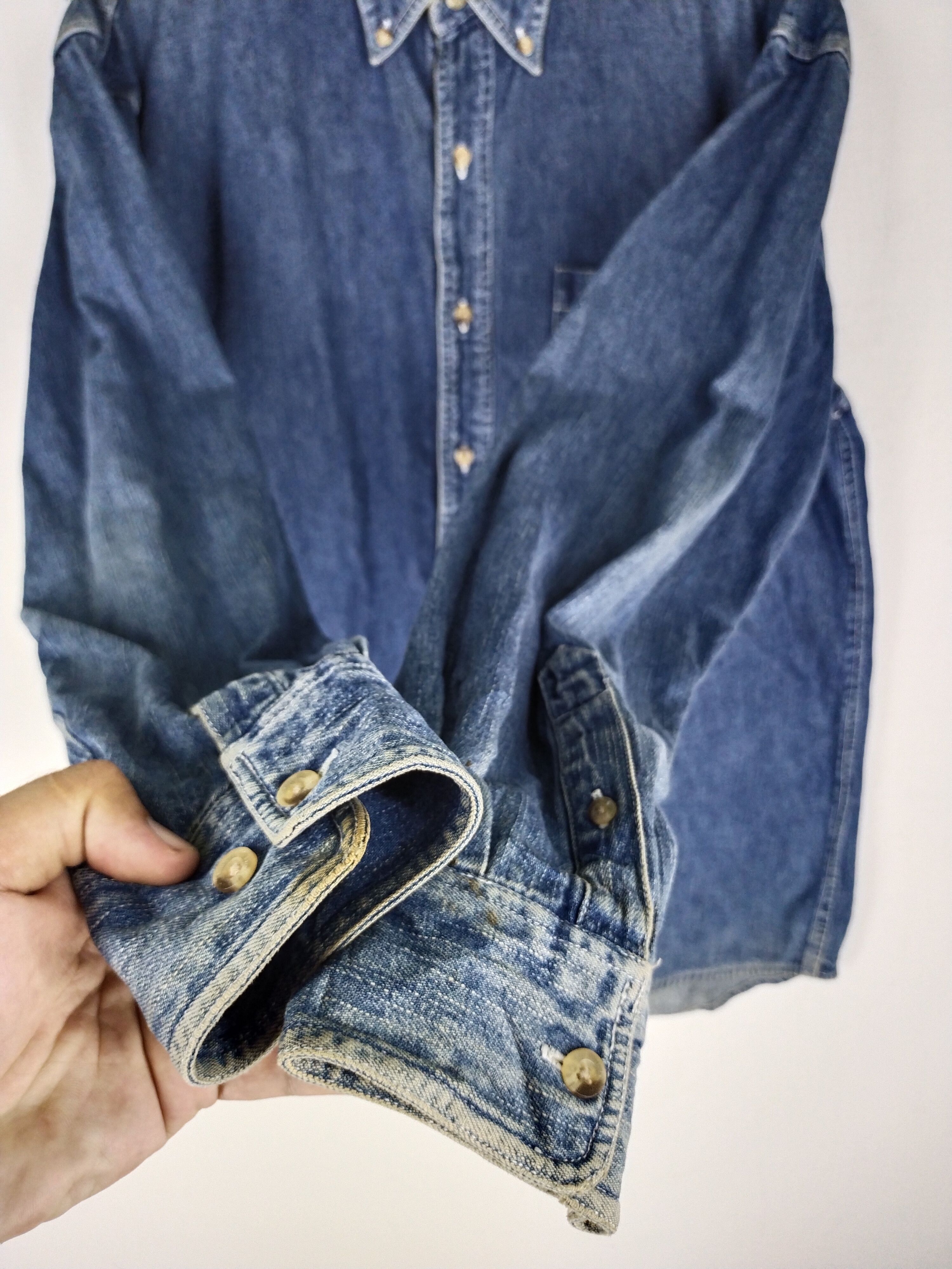 Timberland Timberland Denim Single Pocket Long Sleeve Size US M / EU 48-50 / 2 - 4 Thumbnail