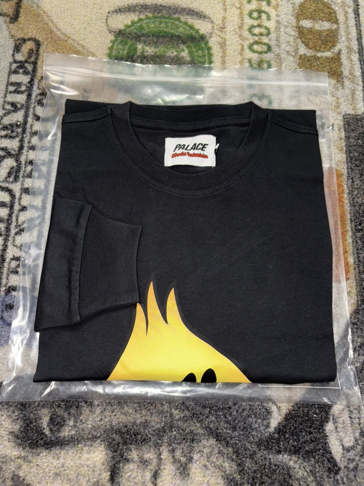 Palace World Industries Long Sleeve Tee Black