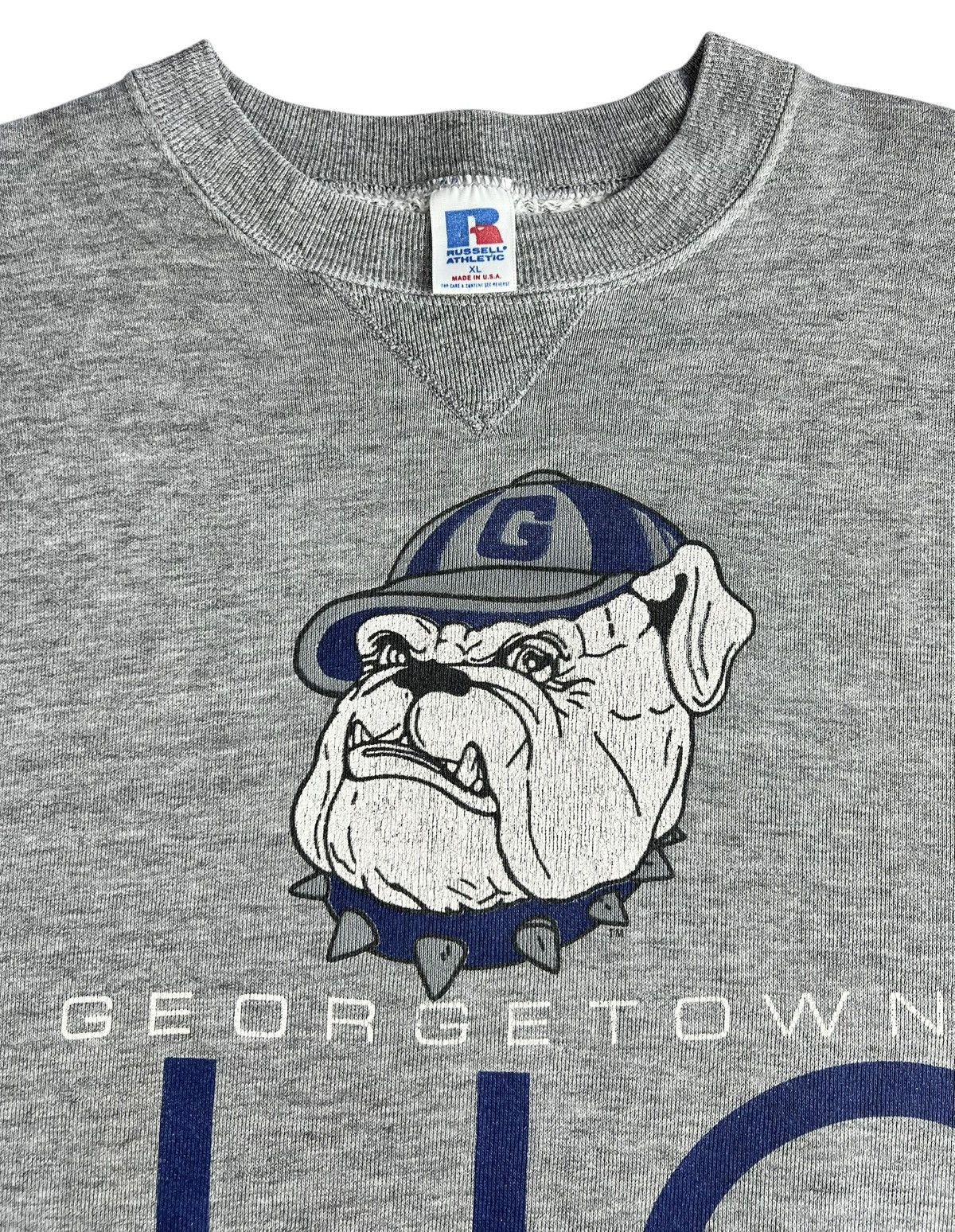Russell Athletic 80s Vintage Russel Athletic x Georgetown University Size US XL / EU 56 / 4 - 8 Thumbnail