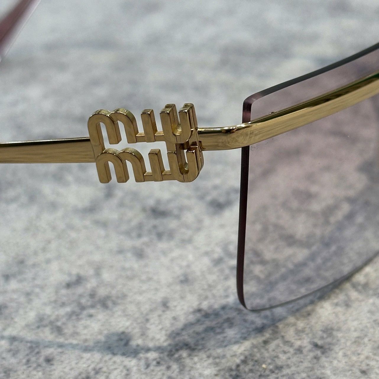 Miu Miu Miu Miu MU 50ZS 5AK80D Sunglasse Size ONE SIZE - 3 Thumbnail