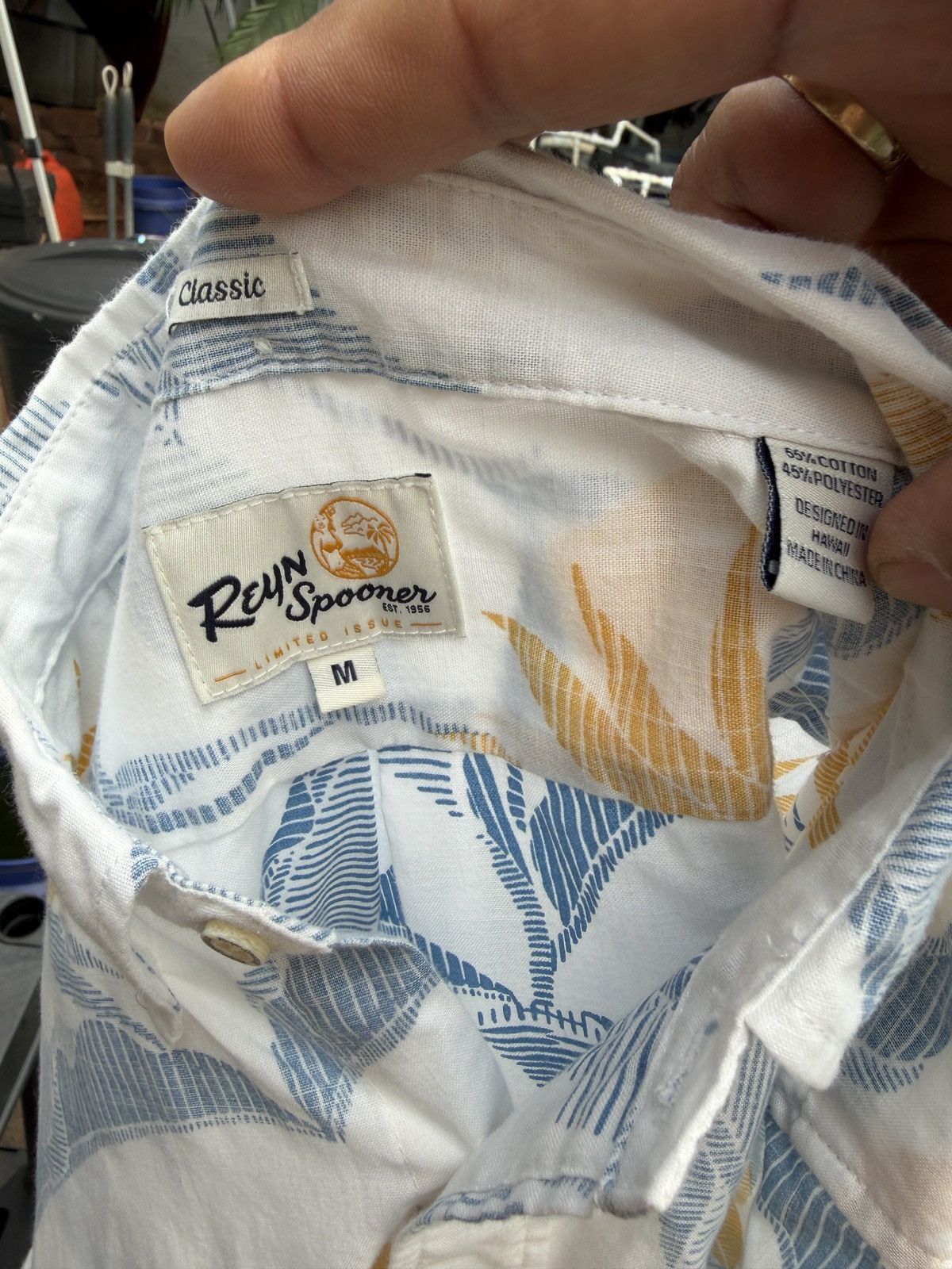 Reyn Spooner PreOwned Reyn Spooner Classic Hawaiian Multicolored Men's M Size US M / EU 48-50 / 2 - 4 Thumbnail