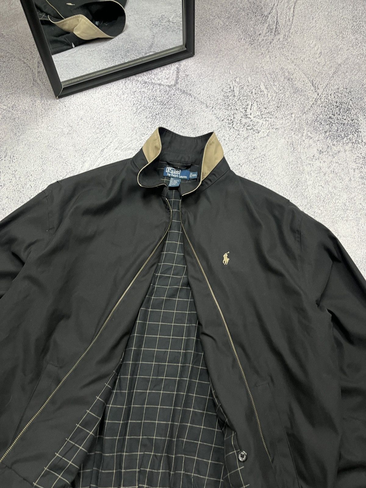 Polo Ralph Lauren Vintage Polo Ralph Lauren Checkered Bomber Plaid Jacket Rare Size US XXL / EU 58 / 5 - 11 Thumbnail