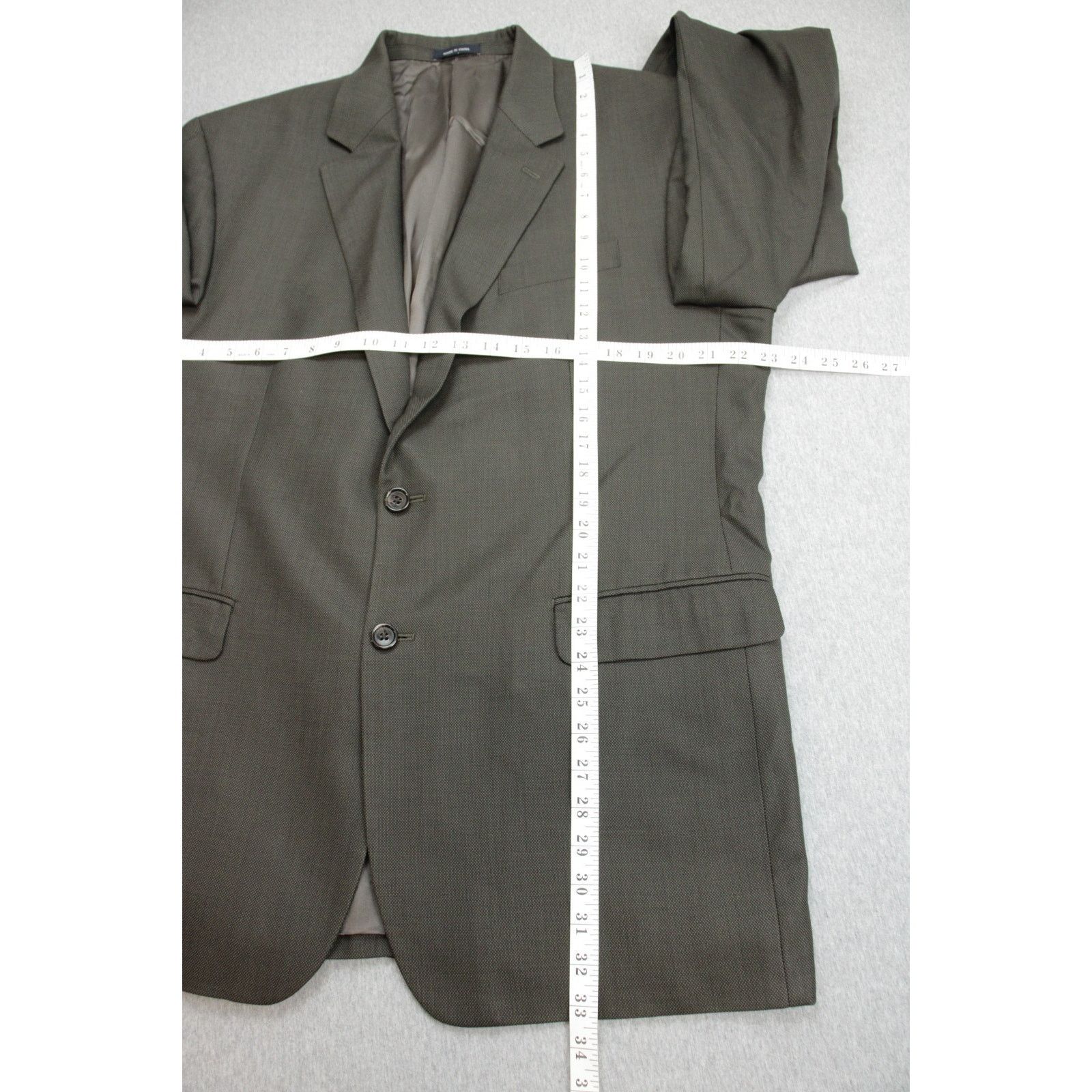 Ralph Lauren Ralph Ralph Lauren Blazer Mens 46L 100% Wool Size 46L - 10 Thumbnail