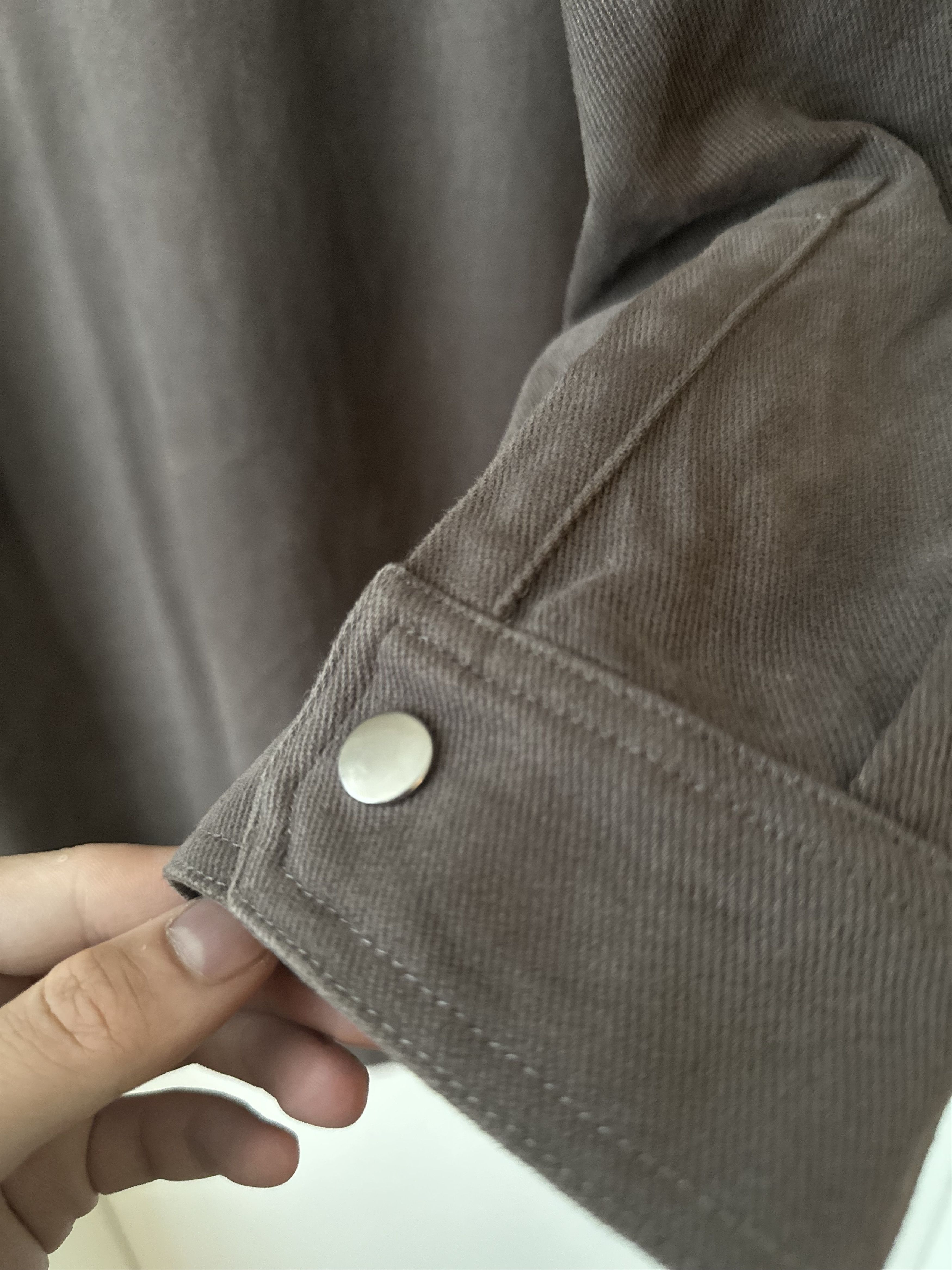 Rick Owens Rick Owens FW22 Strobe Heavy Cotton Flannel Oversized Shirt Size US M / EU 48-50 / 2 - 3 Thumbnail