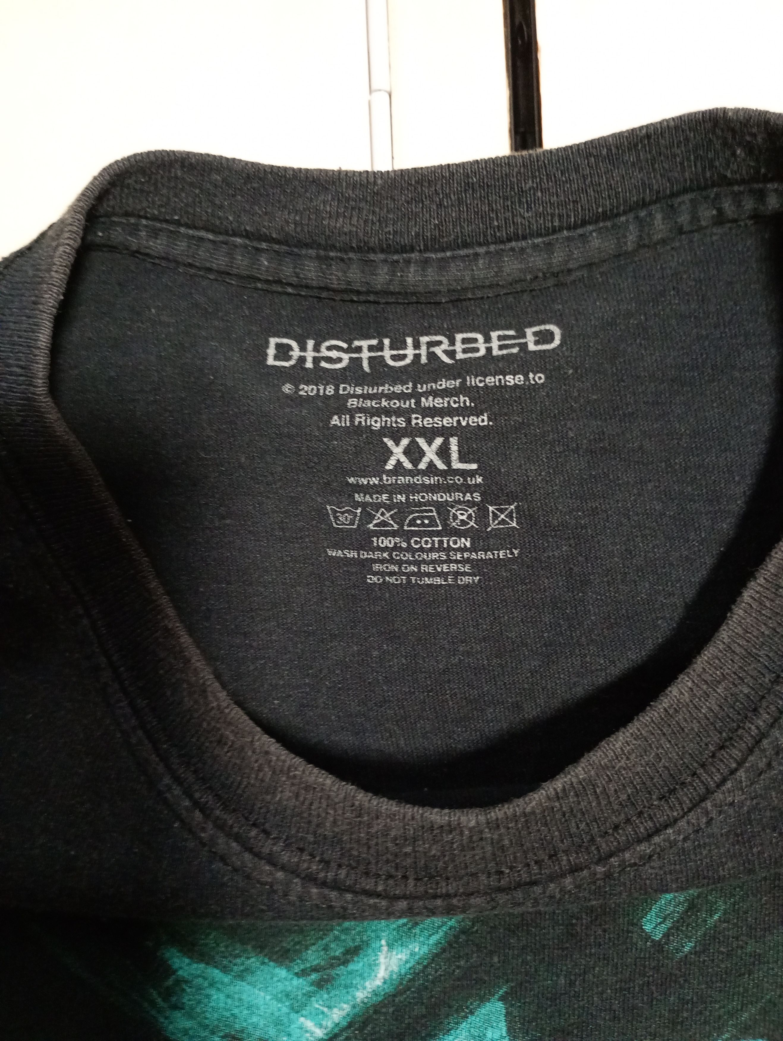 Band Tees Disturbed Evolution T-Shirt Size US XXL / EU 58 / 5 - 8 Thumbnail