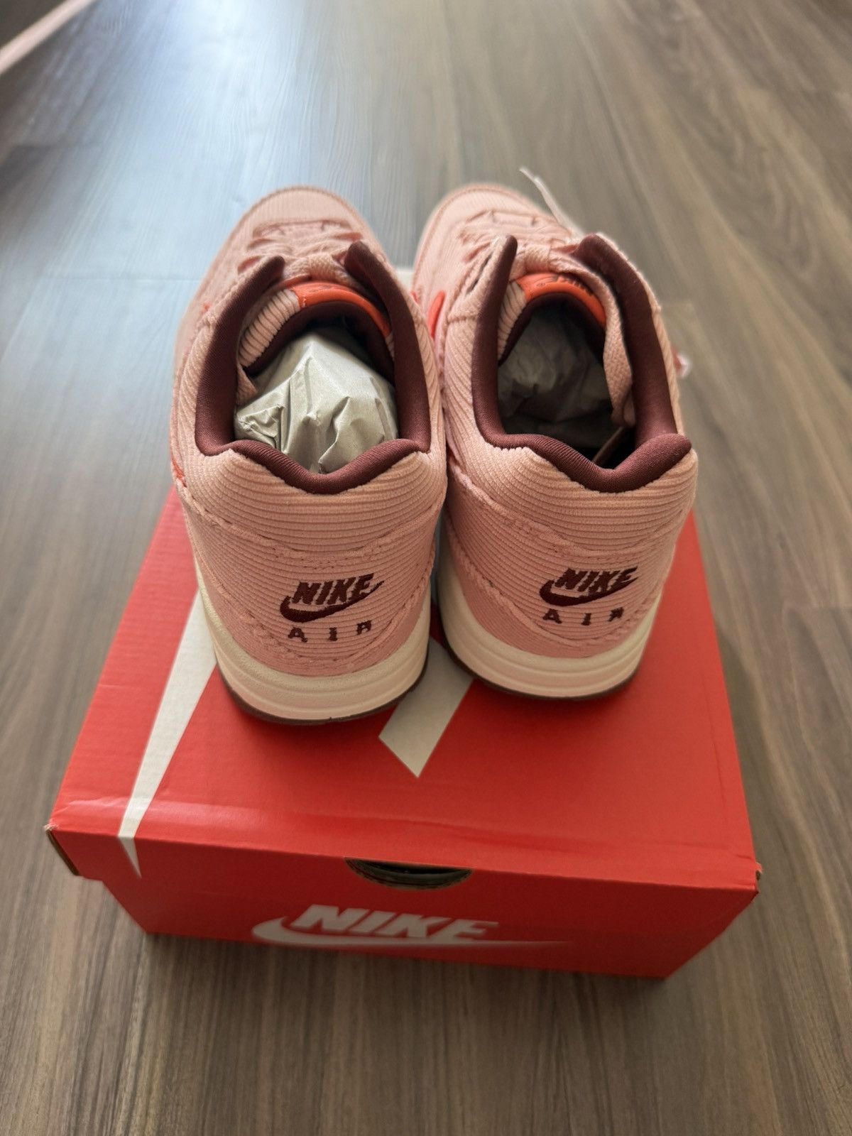 Nike Nike Air Max 1 PRM Coral Stardust Corduroy Men’s 10.5 Size US 10.5 / EU 43-44 - 5 Thumbnail