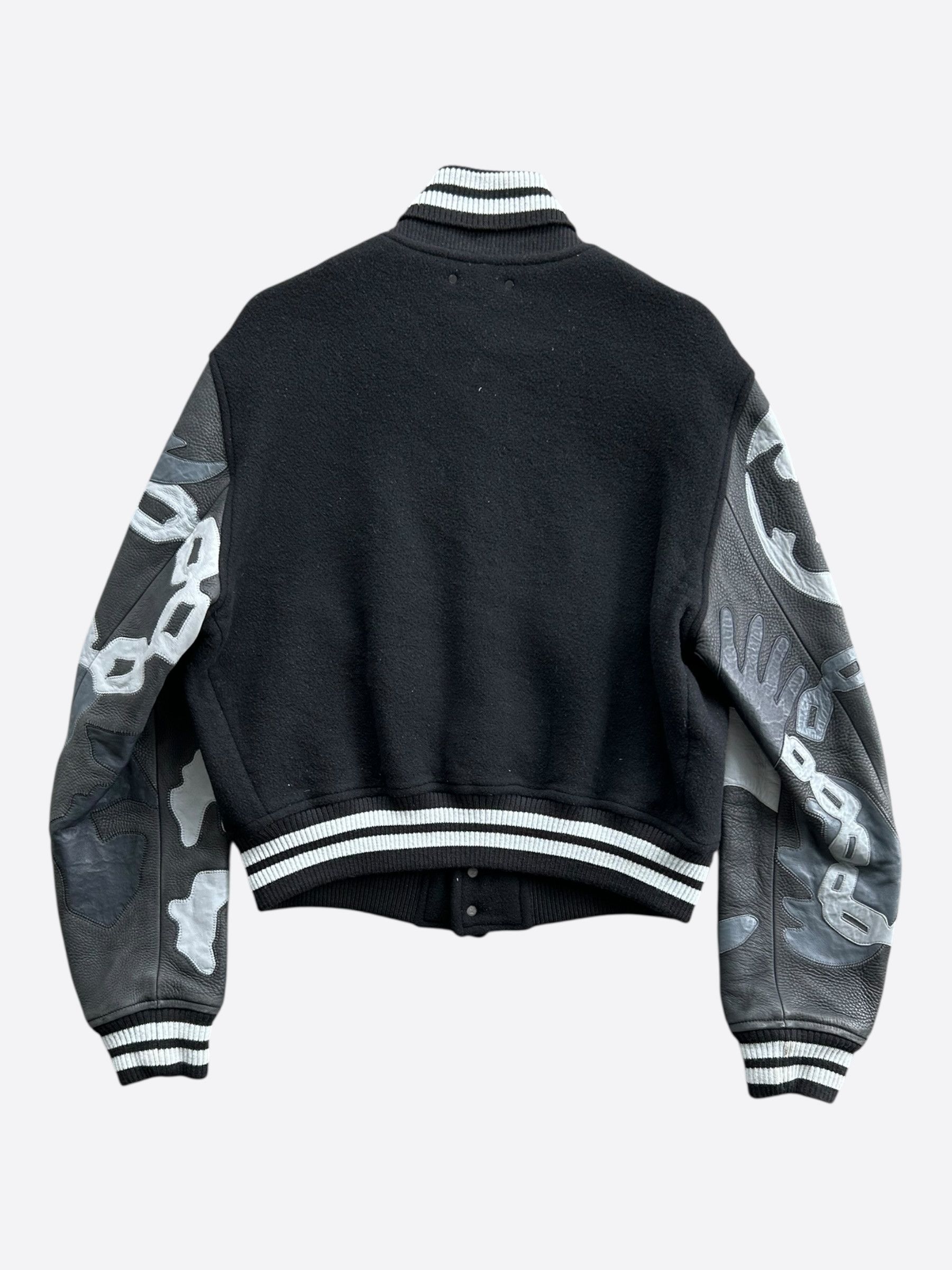 Louis Vuitton Louis Vuitton Black & White Chains Varsity Size US M / EU 48-50 / 2 - 2 Thumbnail