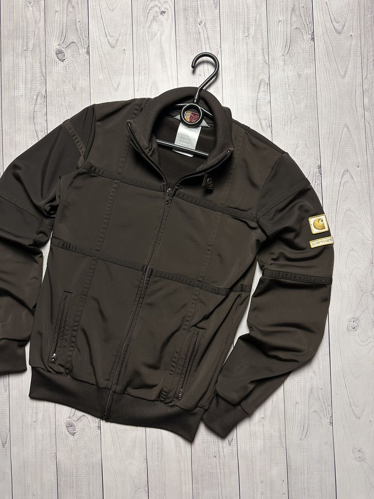 Carhartt × Carhartt Wip × Vintage Vintage Carhartt Wip Brown jacket size Xs logo rare Size US XS / EU 42 / 0 - 2 Thumbnail