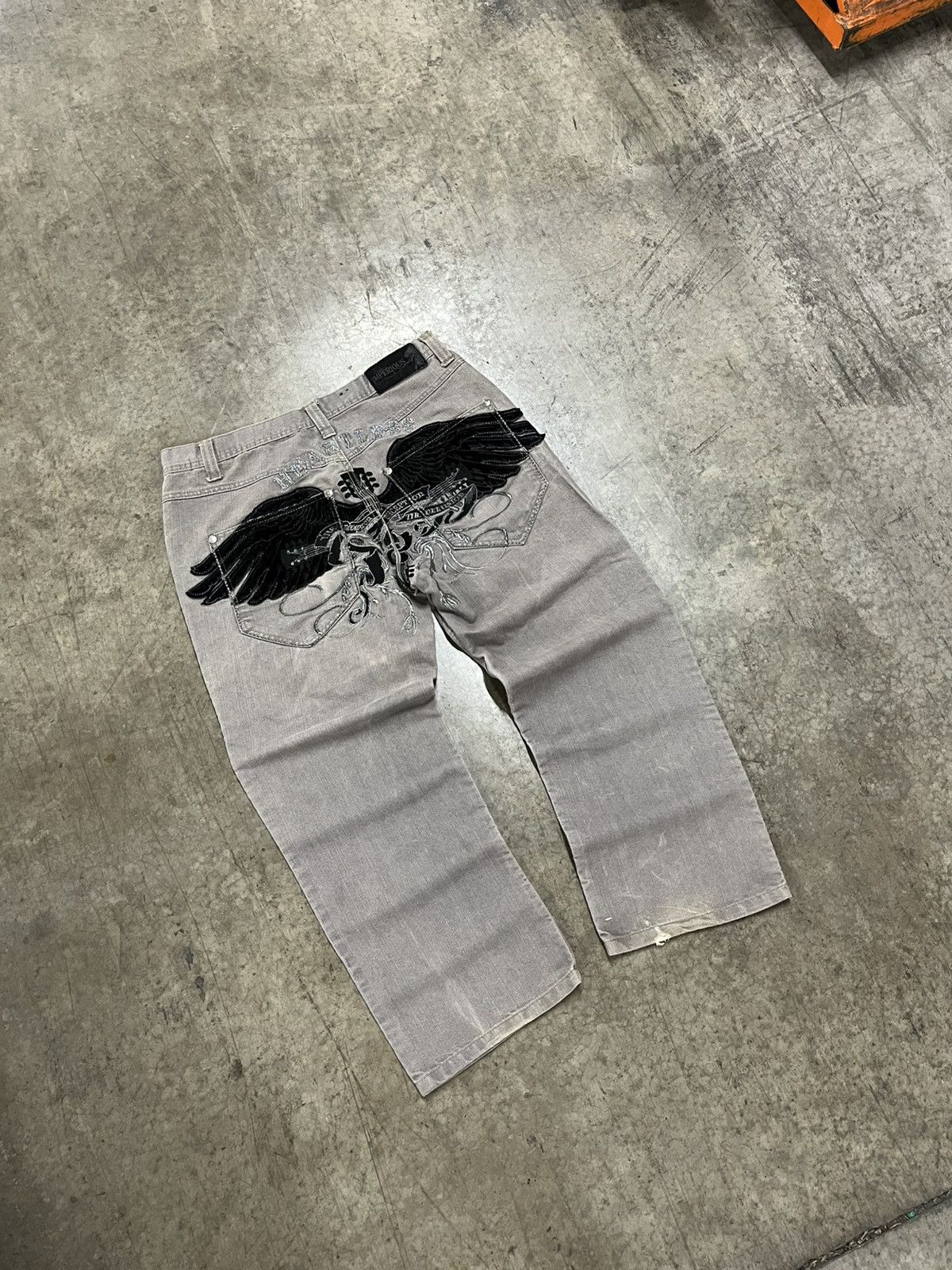 JNCO × Southpole Y2k baggy fit embroidered southpole style denim skater hype Size US 36 / EU 52 - 2 Thumbnail