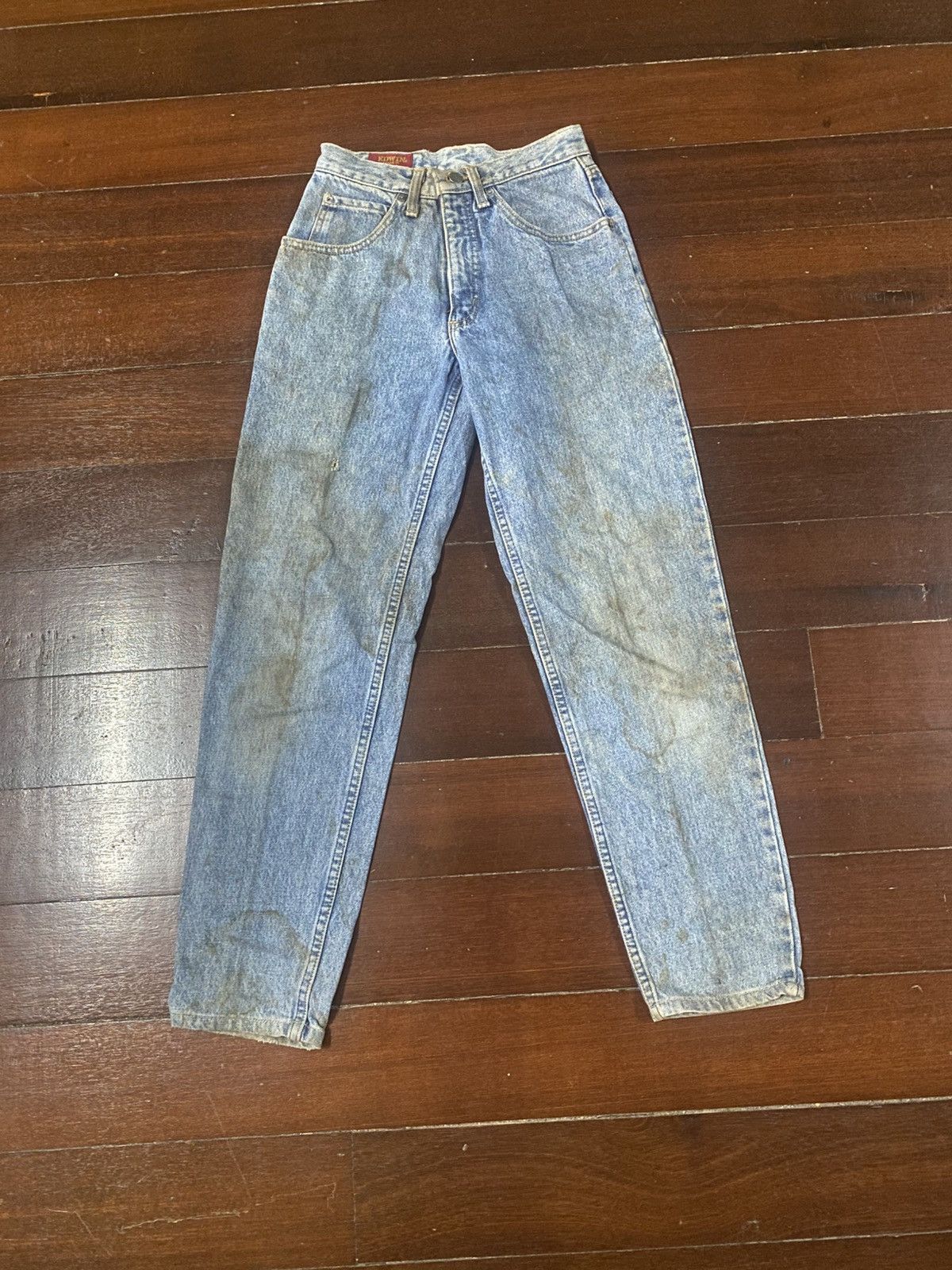 Edwin Vintage 80s Edwin made in USA Western baggy cropped Jeans Size US 27 - 1 Thumbnail