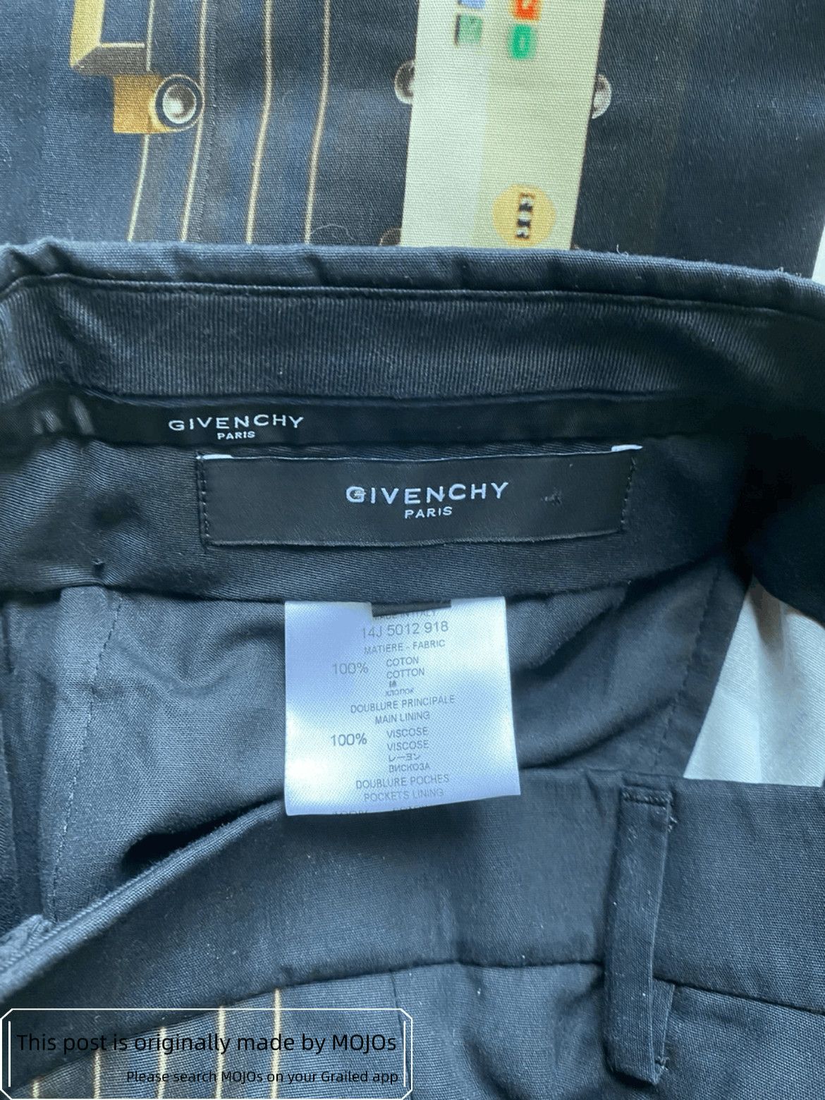 Givenchy Sz 46 Givenchy Radio Printing Trousers Size US 30 / EU 46 - 8 Thumbnail