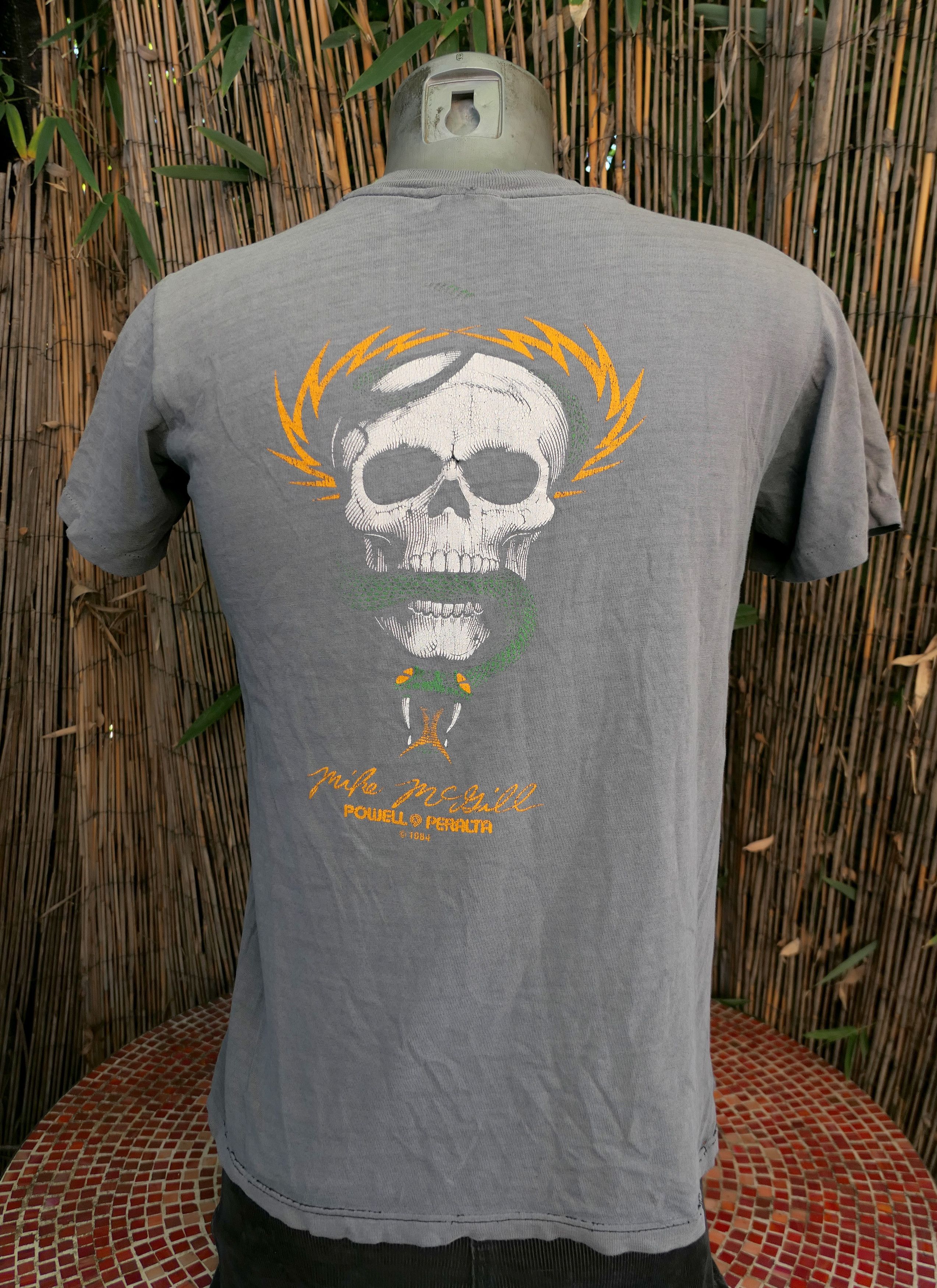 Vintage 80's Vintage 1984 Mike McGill Powell Peralta T Shirt M Size US M / EU 48-50 / 2 - 2 Thumbnail