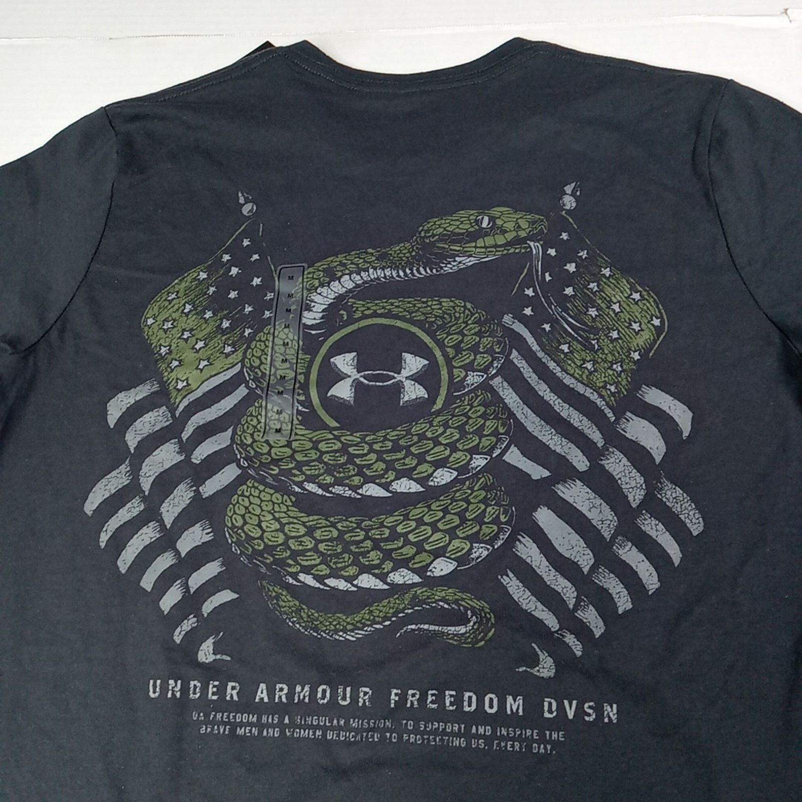 Under Armour Under Armour Military Graphic Tee Men's M Freedom T-Shirt Size US M / EU 48-50 / 2 - 8 Thumbnail