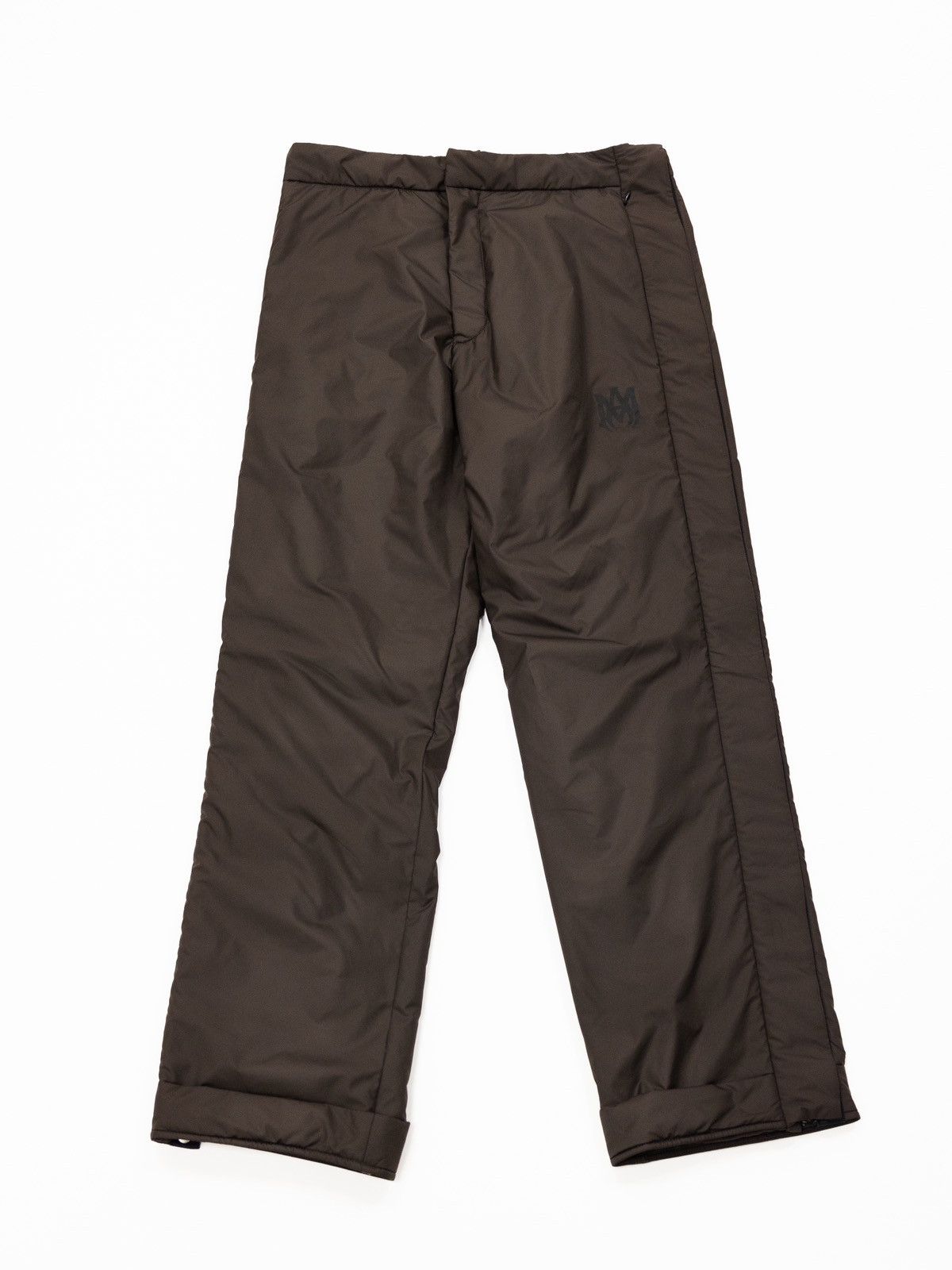 image of Amiri Nylon Padded Ski Pants in Brown, Men's (Size 36)