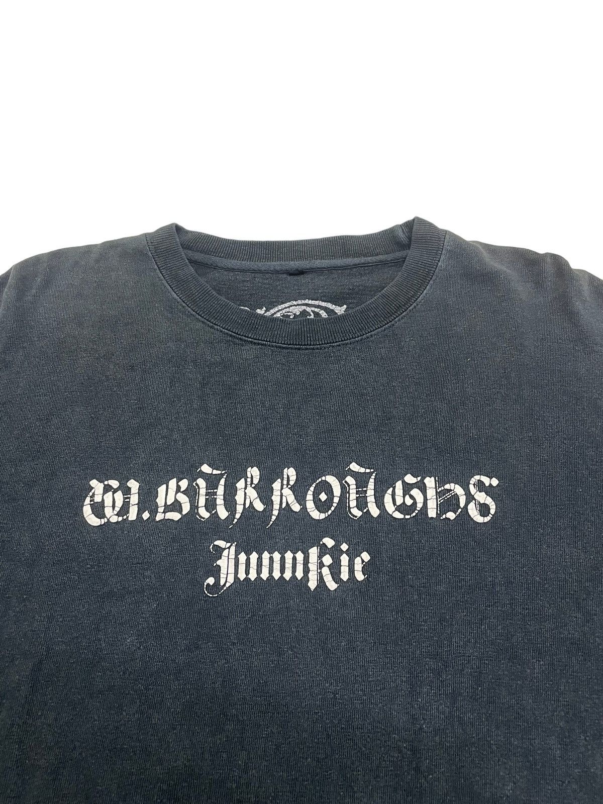 POP MAGAZINE Vintage William S.Burroughs Junkie 711491514 Longsleeve Tee Size US M / EU 48-50 / 2 - 4 Thumbnail