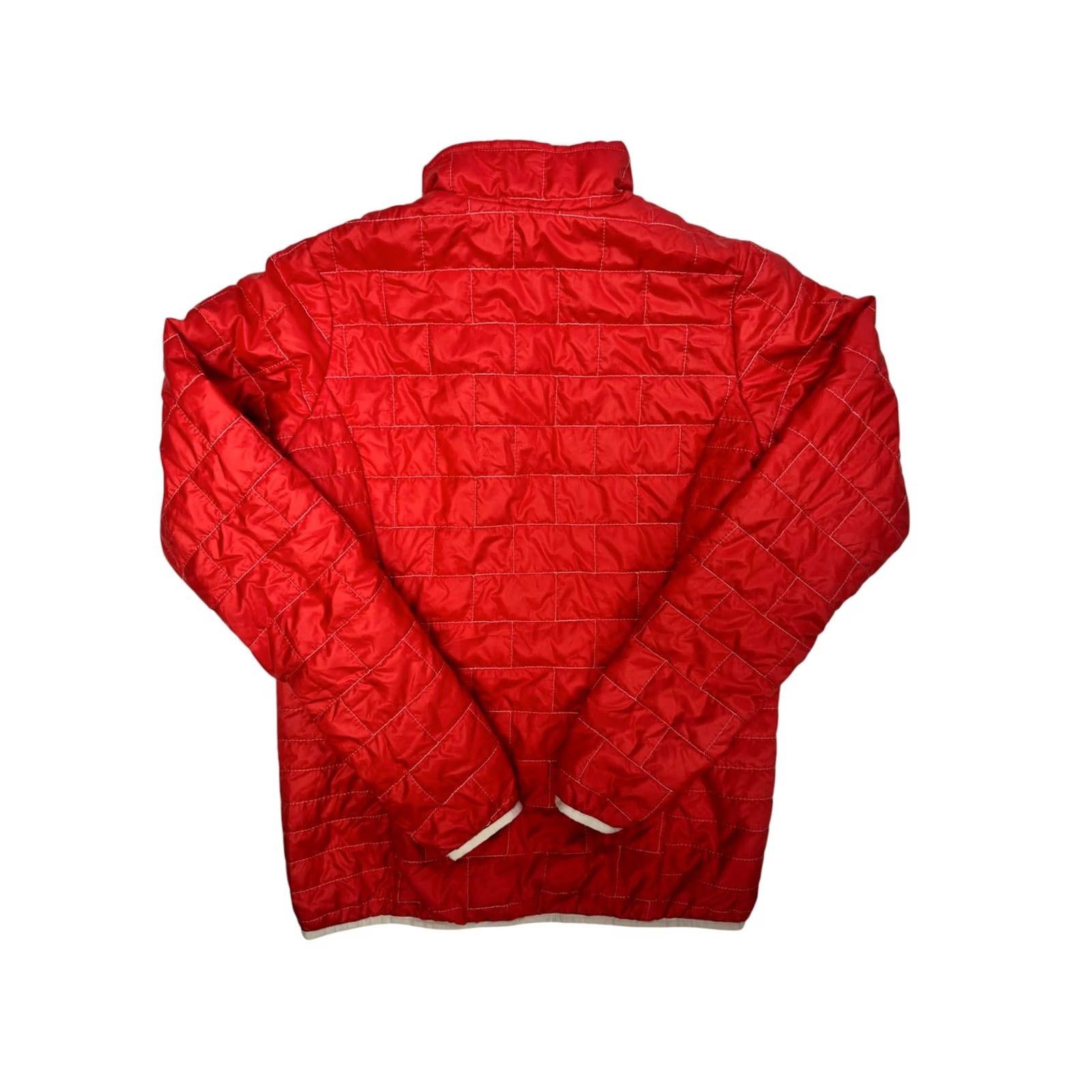 Patagonia Patagonia Womens S Red Nano Puff Quilted 1/2 Zip Pullover Jacket Size S / US 4 / IT 40 - 2 Thumbnail