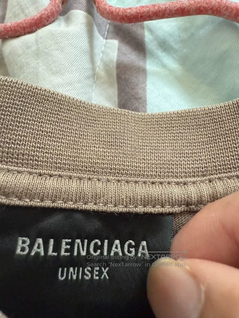 Balenciaga Balenciaga Ripped Distressed Short Sleeve Hoodie Size US S / EU 44-46 / 1 - 4 Thumbnail