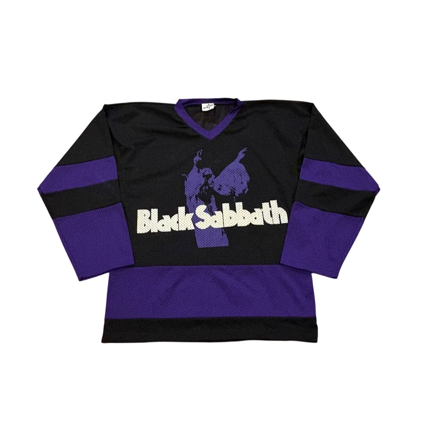 Other Vintage Black Sabbath Purple Hockey Jersey Large Cronies 90s Size US L / EU 52-54 / 3 - 1 Thumbnail