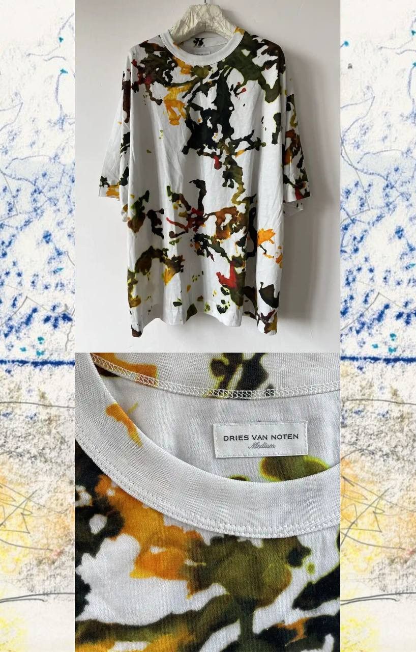Dries Van Noten Dries Van Noten Hein Printed T-Shirt Size US M / EU 48-50 / 2 - 1 Thumbnail