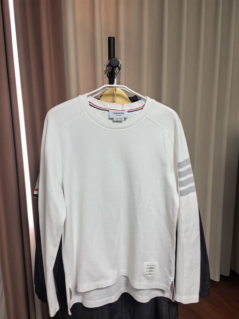 Thom Browne New Thom Browne Long Sleeve Sweatshirt-dmc Size US M / EU 48-50 / 2 - 1 Thumbnail