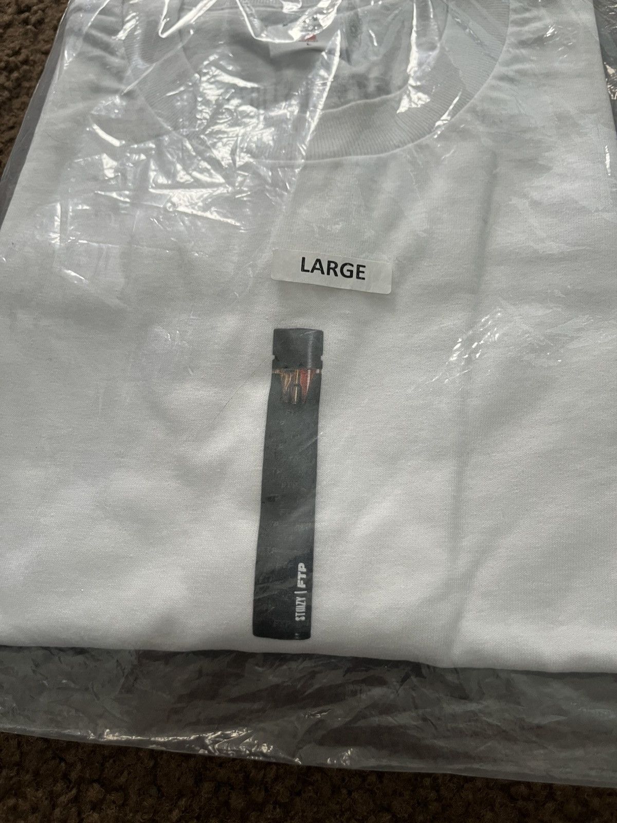 Fuck The Population FTP x Stiiizy Battery Tee Size US L / EU 52-54 / 3 - 2 Thumbnail