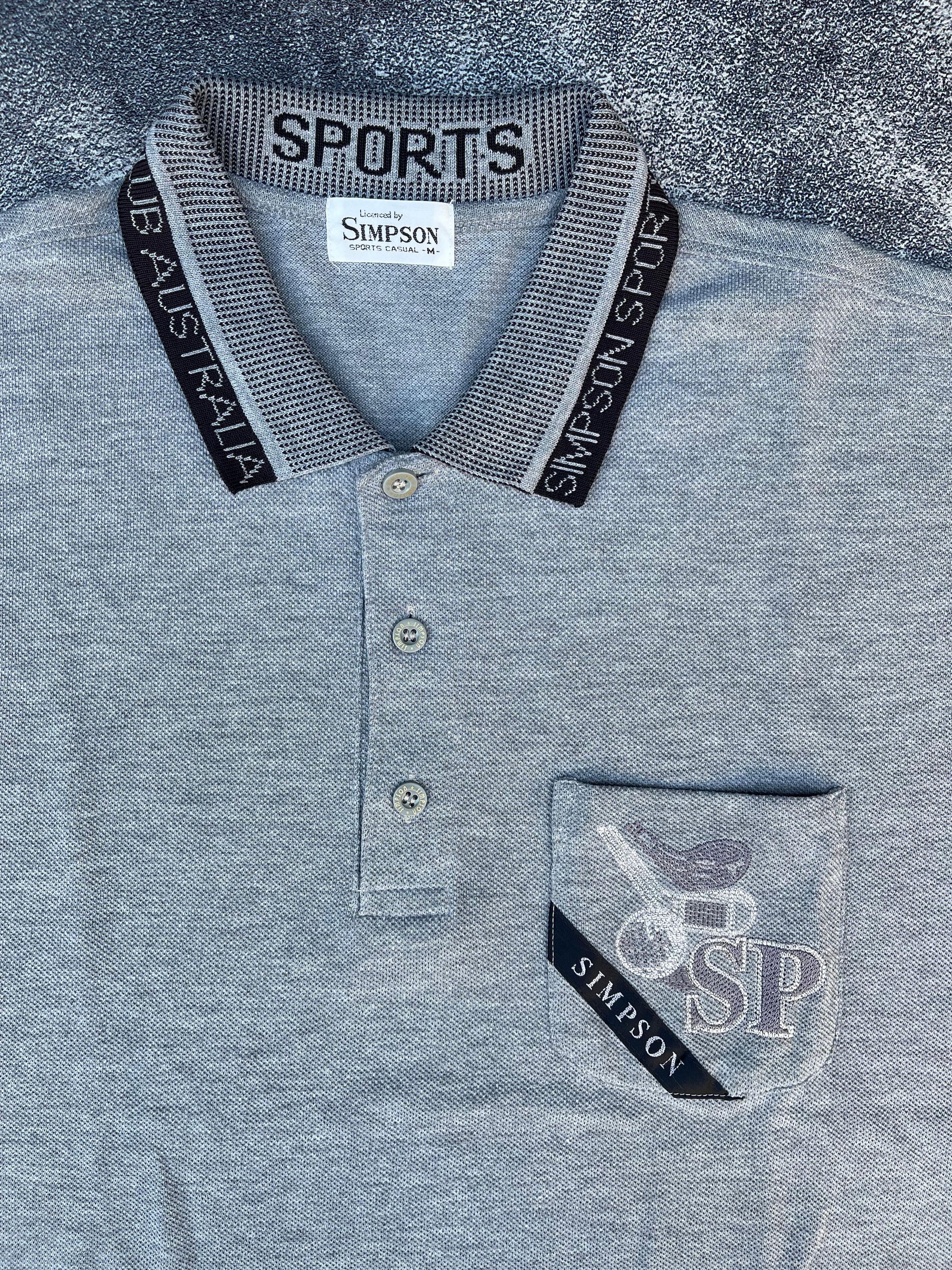 The Simpsons × Vintage Vintage Polo "Simpson Sport Casual" 2000s Size M Size US L / EU 52-54 / 3 - 2 Thumbnail