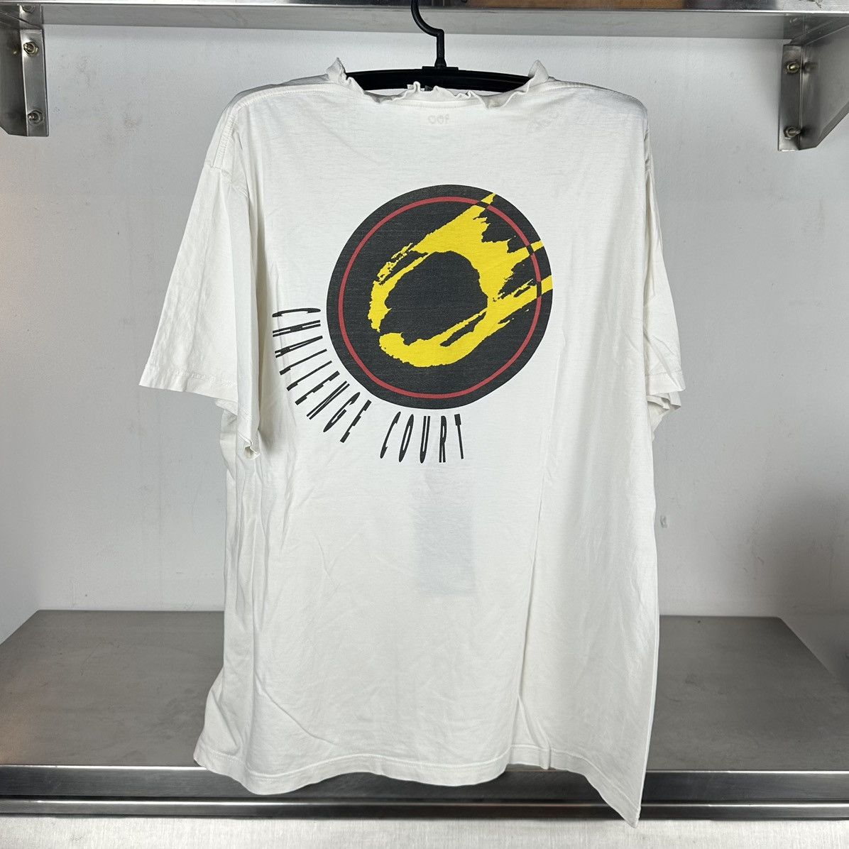 Nike × Vintage Vintage 90s Nike Tennis Challenge Court Promo XL T-shirt Size US XL / EU 56 / 4 - 2 Thumbnail