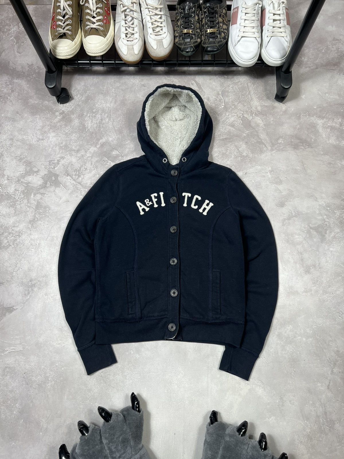 00s abercrombie&fitch ファー　ミリタリージャケット　y2k Exploring My Mom's Vintage Abercrombie & Fitch Jacket | TikTok