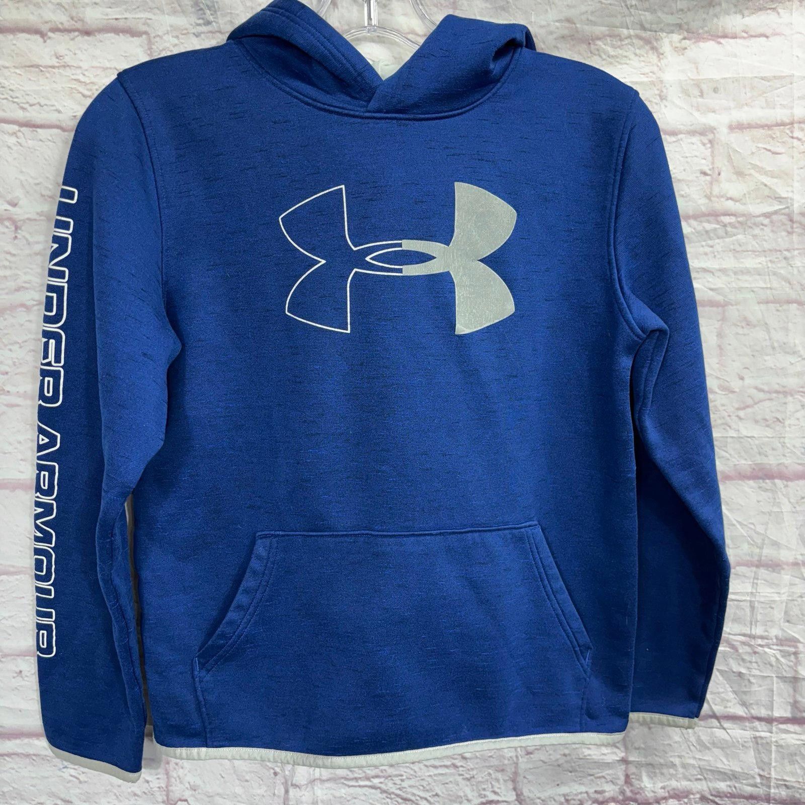Under Armour Under Armour Youth XL Blue Hoodie Size US XL / EU 56 / 4 - 1 Thumbnail