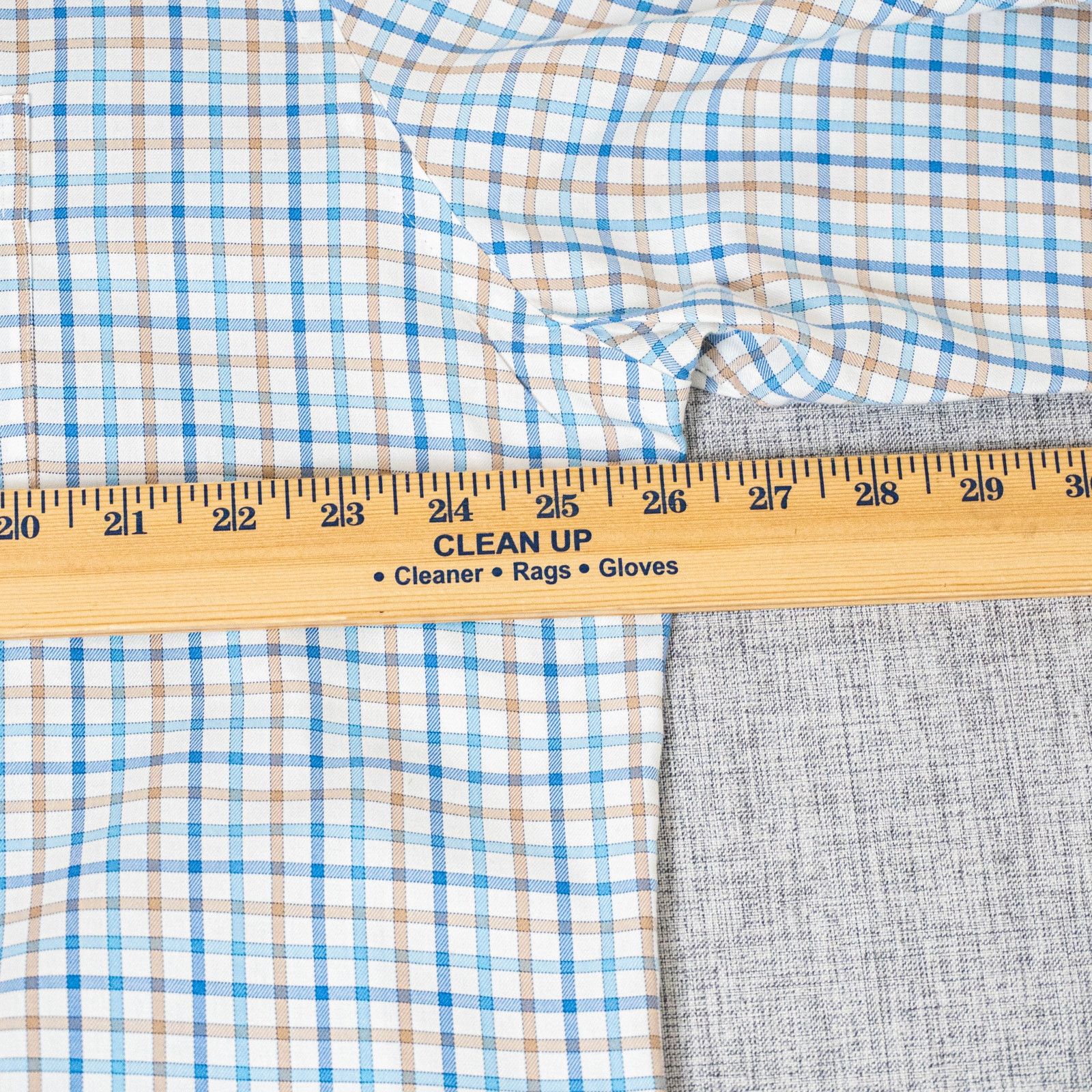 Peter Millar Peter Millar Nanoluxe Easycare Button Down Shirt White blue Size US XL / EU 56 / 4 - 7 Thumbnail