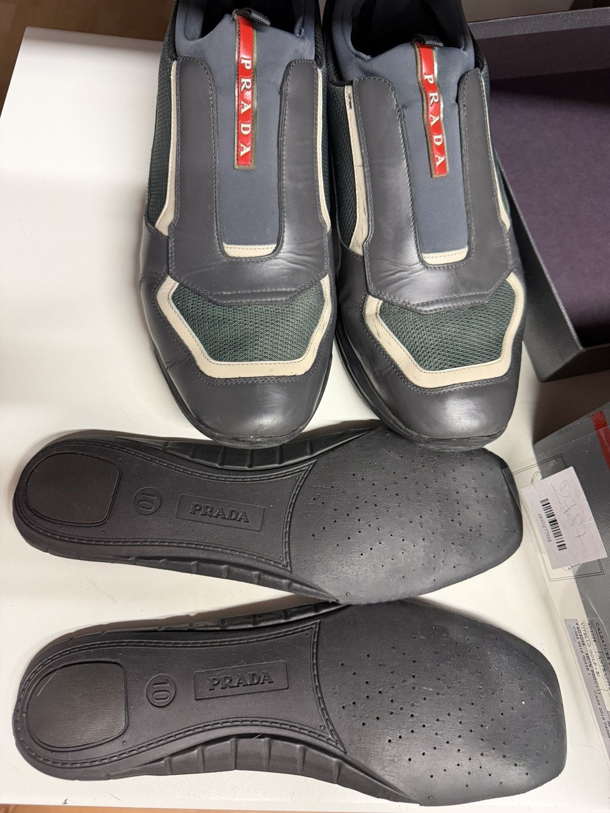 Prada Prada men‘s sneakers Size US 11 / EU 44 - 8 Thumbnail
