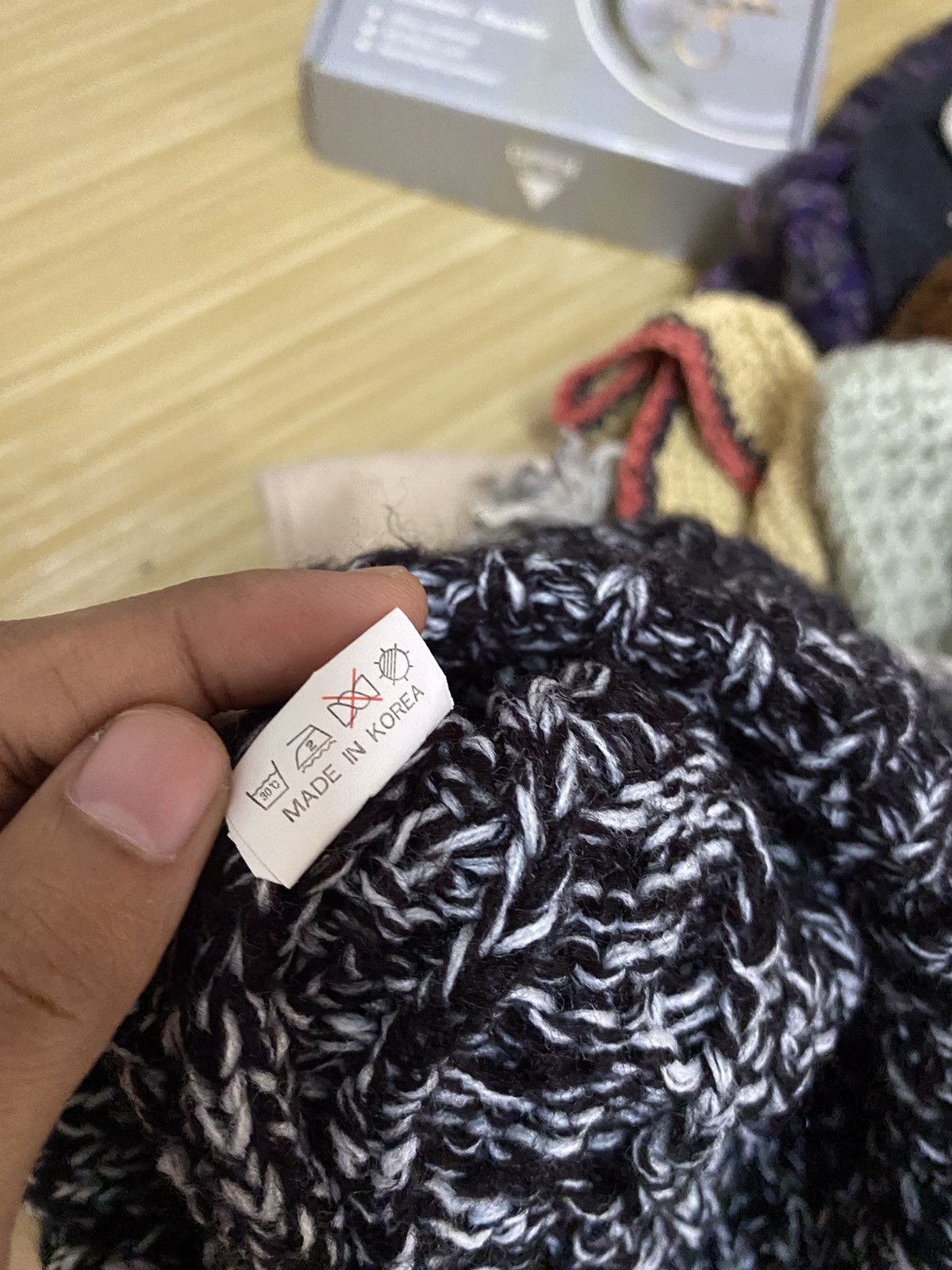 Japanese Brand × Vintage Japanese Brand Parco Della Knit Beanie Hat Size ONE SIZE - 6 Thumbnail