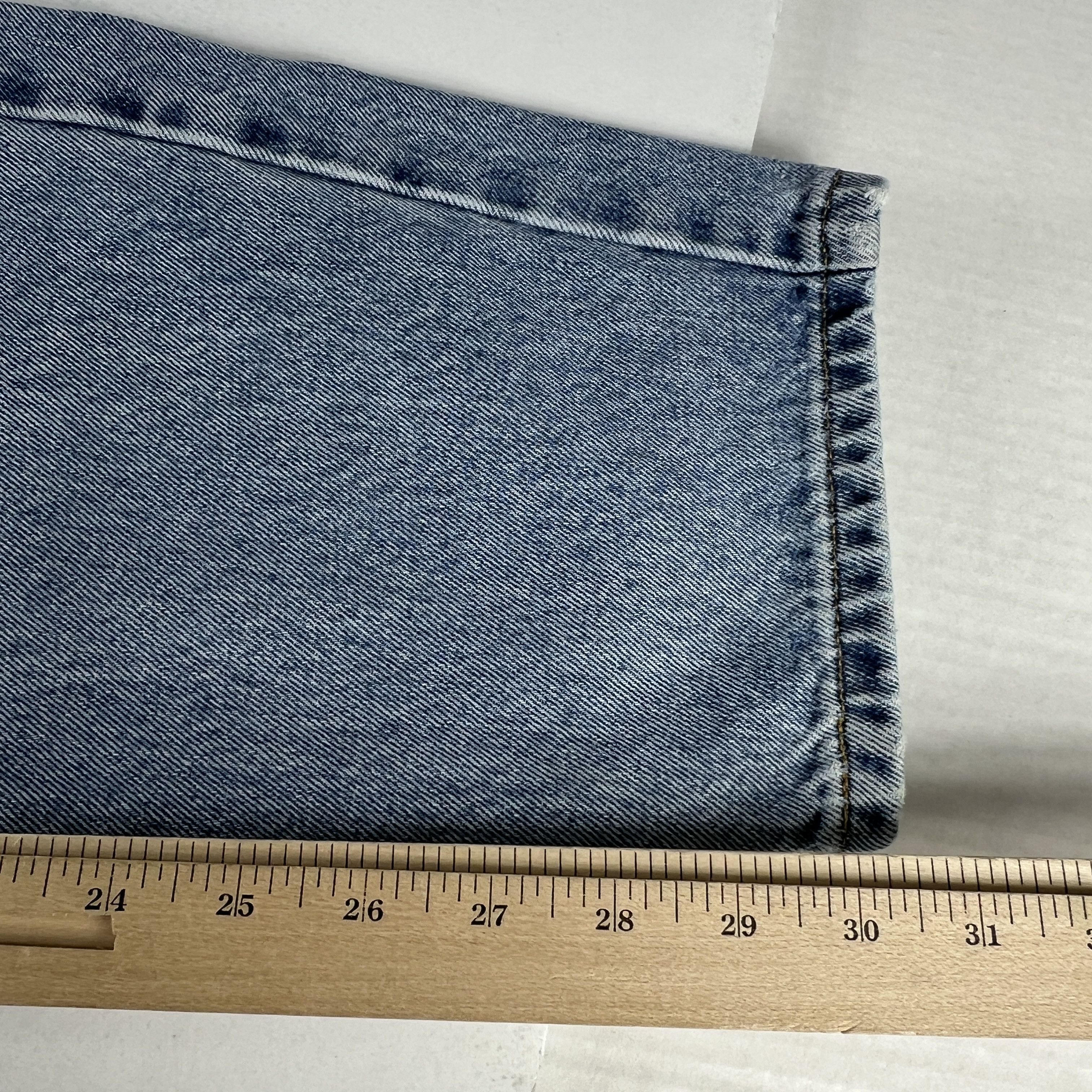 Levi's × Vintage Y2K Levi's Jeans 560 Comfort Loose Tapered Blue Faded Denim Size US 33 - 17 Thumbnail