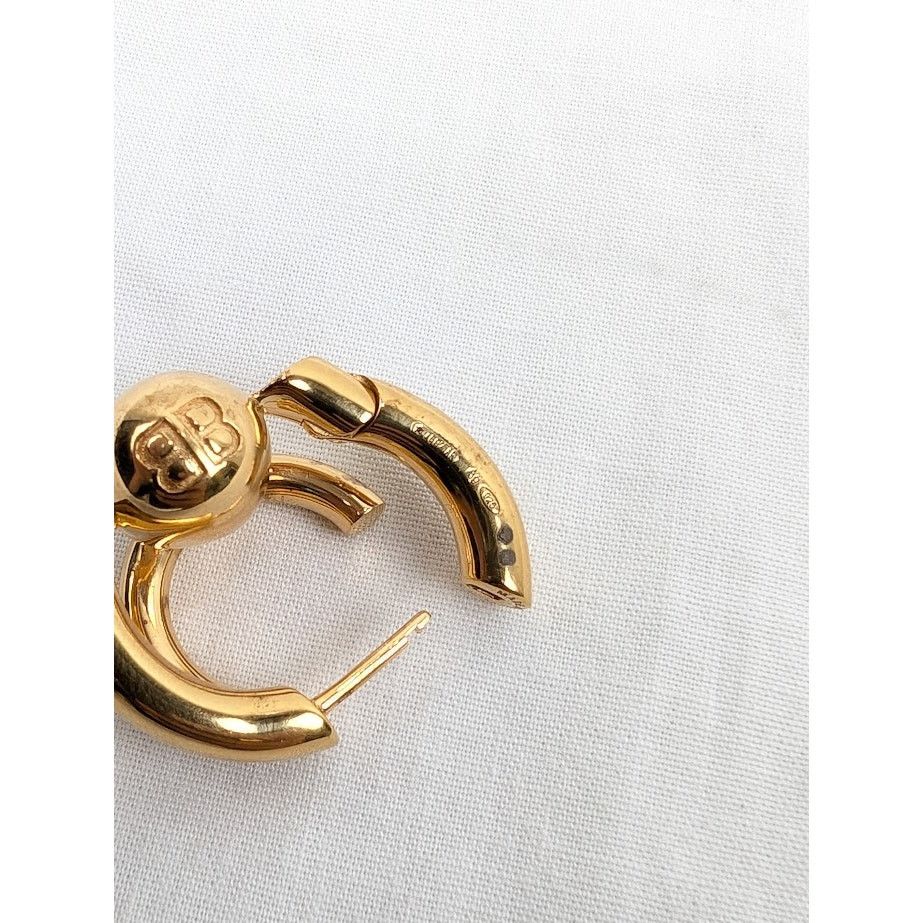 Balenciaga o1rshd1 Size: OS / Double B Ring in Gold Size ONE SIZE - 13 Thumbnail