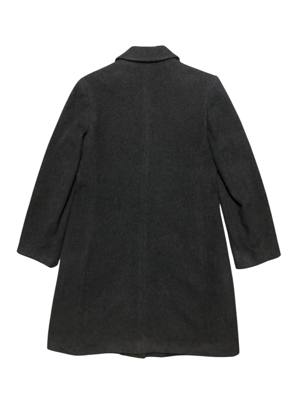 United Colors Of Benetton United Colors Of Benetton Wool Trenchcoat Black Size M / US 6-8 / IT 42-44 - 2 Thumbnail