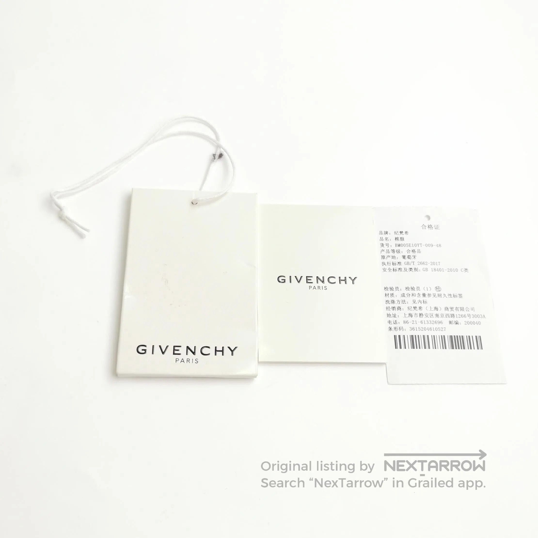 Givenchy Givenchy S Cotton Crewneck Print Sweatshirt. Size US S / EU 44-46 / 1 - 1 Thumbnail