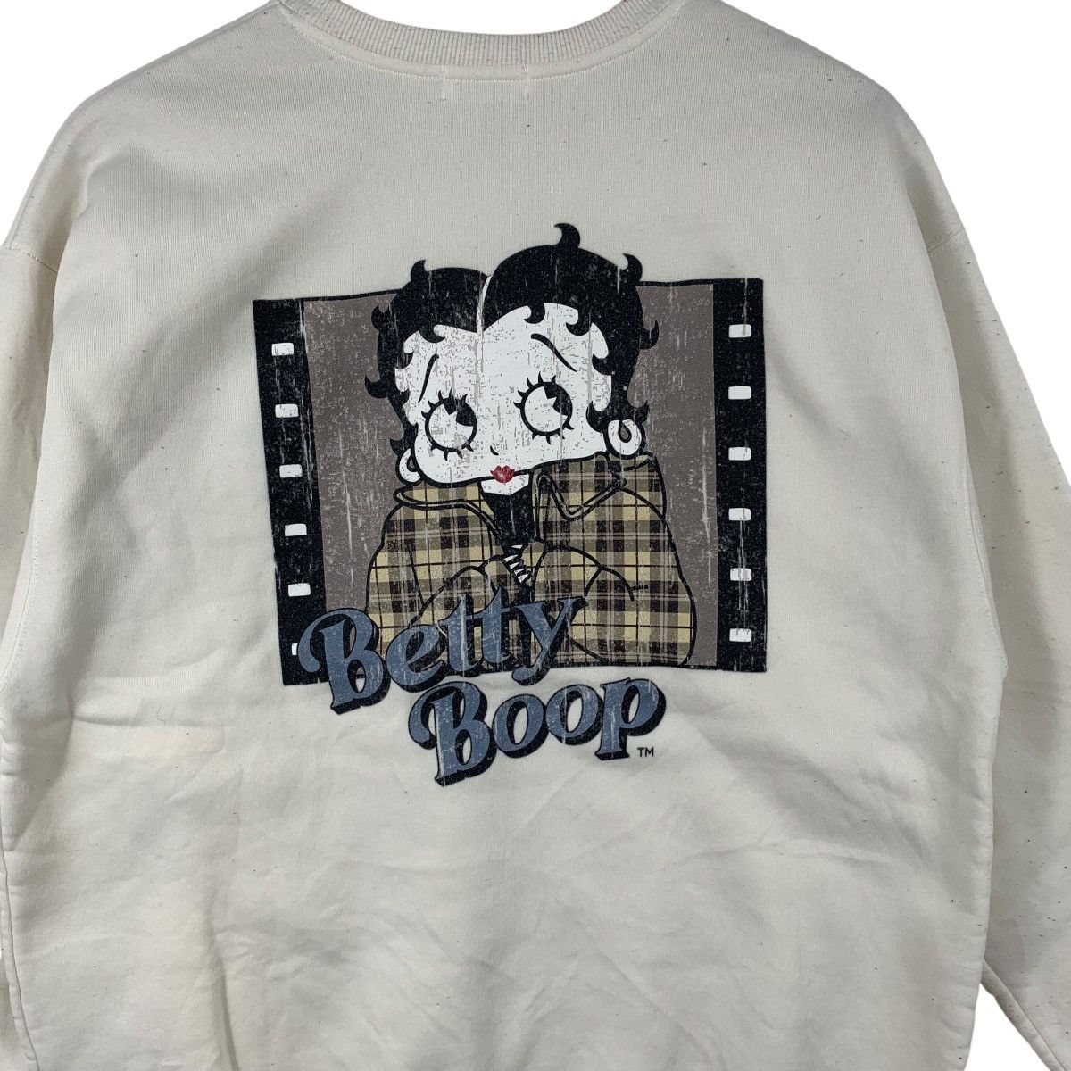 Other BETTY BOOP Nova Checks Film Cartoon Sweatshirt Sweater Size M / US 6-8 / IT 42-44 - 7 Thumbnail
