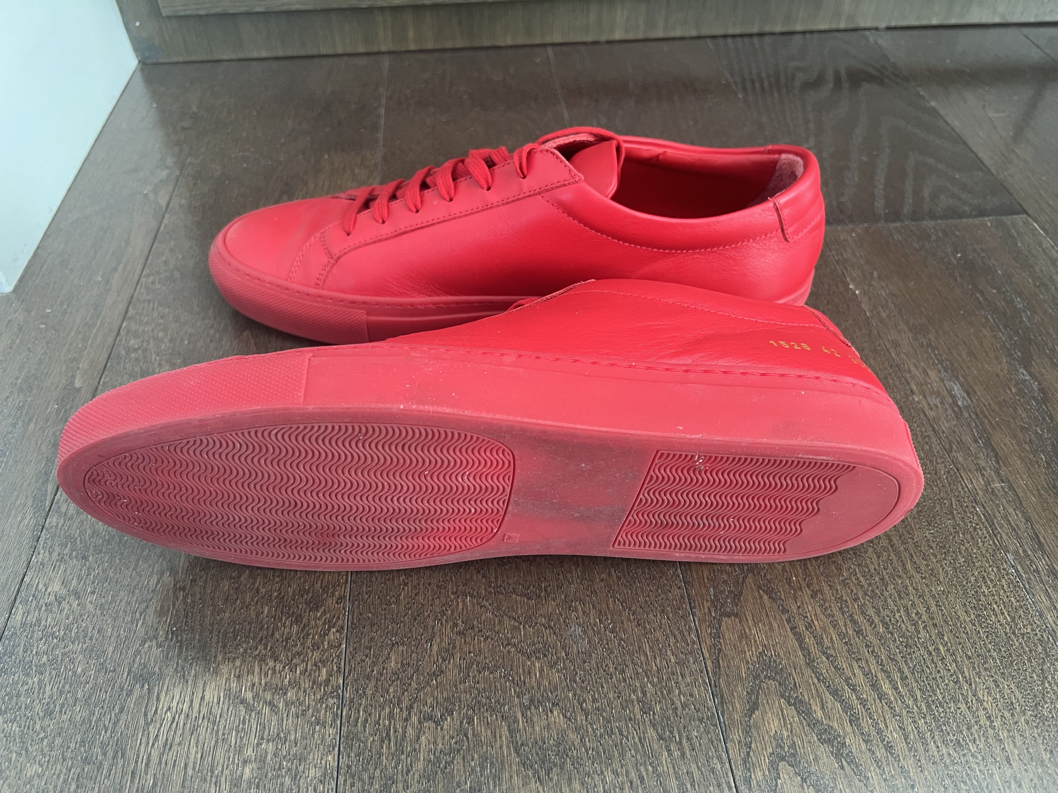 Common Projects Original Achilles Leather Sneakers (EU42, fit US 10) Size US 9 / EU 42 - 4 Thumbnail