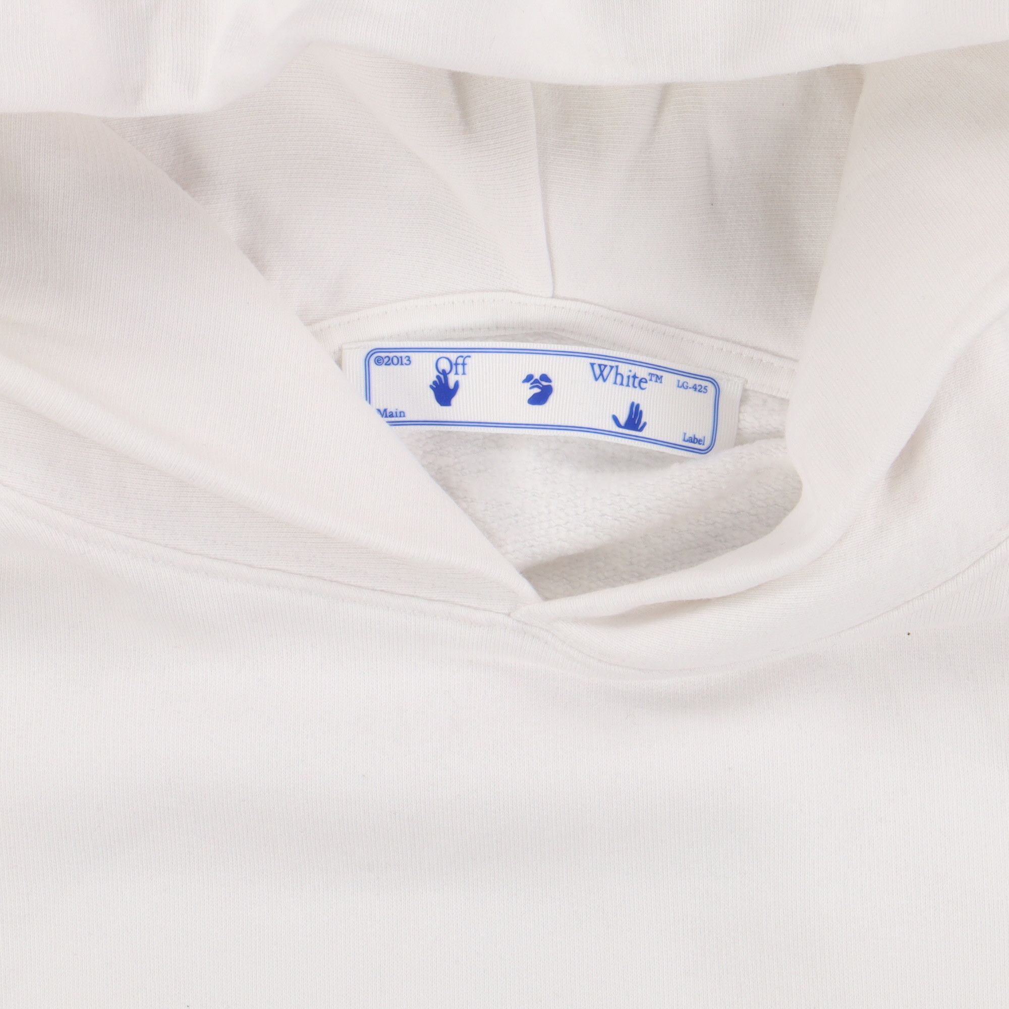 Off-White White Graff Logo Hoodie Size US M / EU 48-50 / 2 - 8 Thumbnail