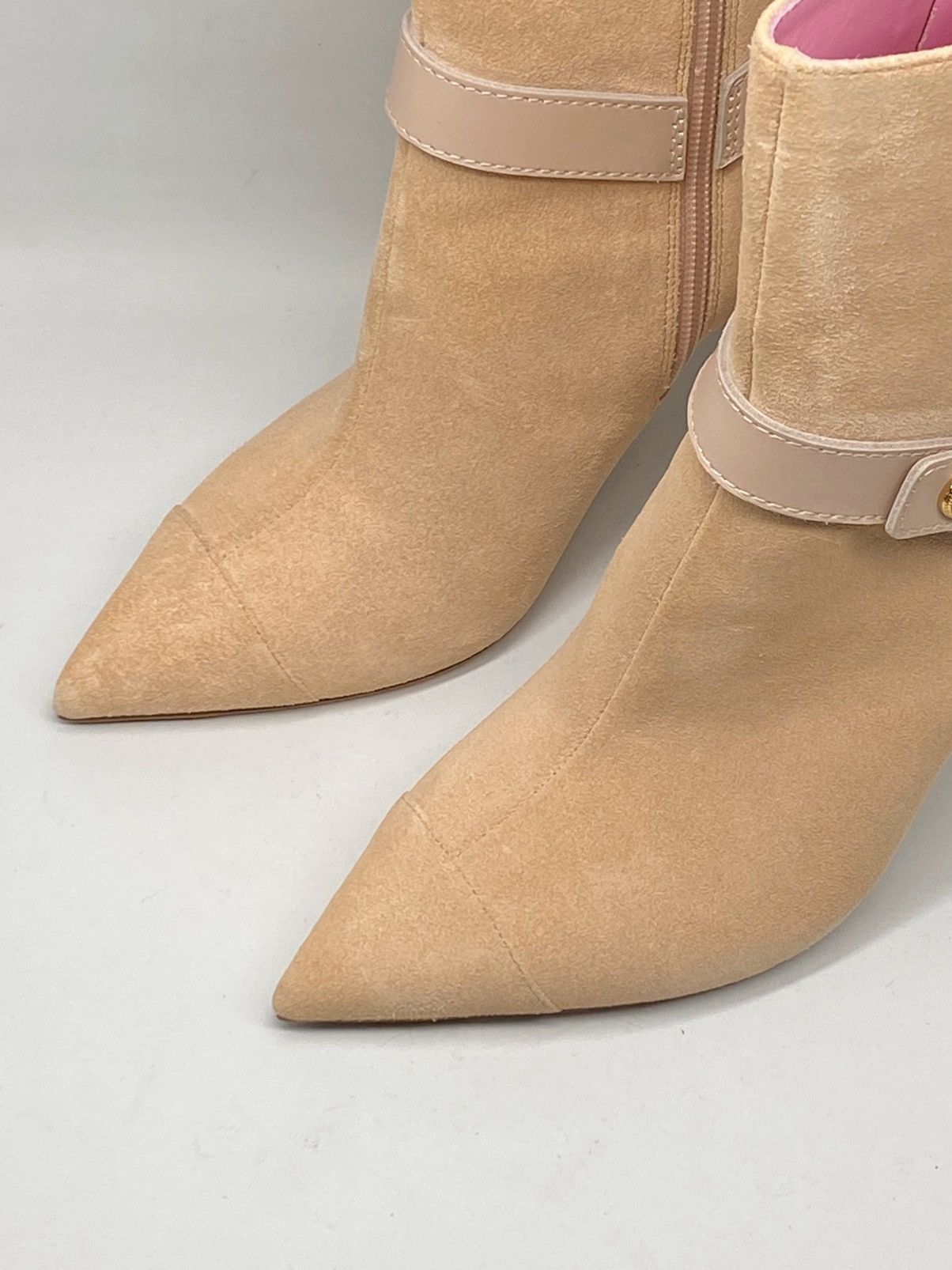 Balmain Balmain Eva 95MM Suede Ankle Boots size 37 Size US 7 / IT 37 - 8 Thumbnail