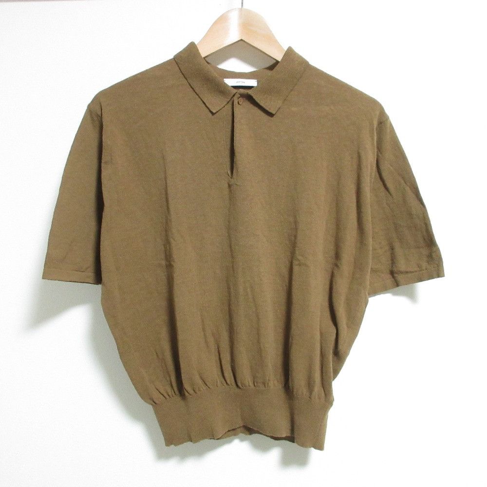 Other Other ATON RECYCLED FRESCA knit polo shirt Textile Tops DUTY FREE for USA Size ONE SIZE - 1 Thumbnail