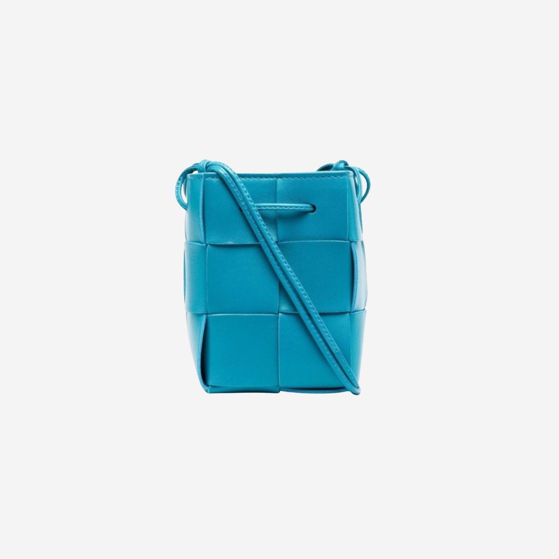 Bottega Veneta o1n1vont0325 Size: OS / Mini Cassette Bucket Bag in Blue Size ONE SIZE - 3 Thumbnail