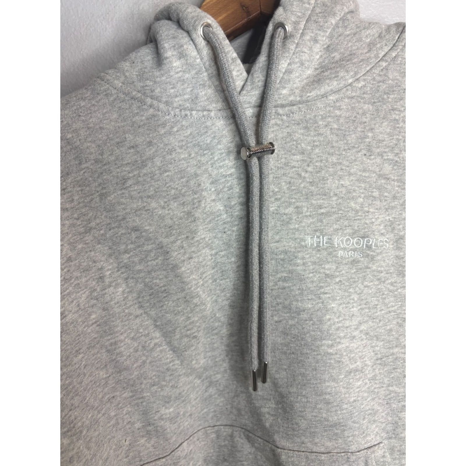 The Kooples The Kooples Hoodie Womens S Red Crop Size Gray Size S / US 4 / IT 40 - 3 Thumbnail