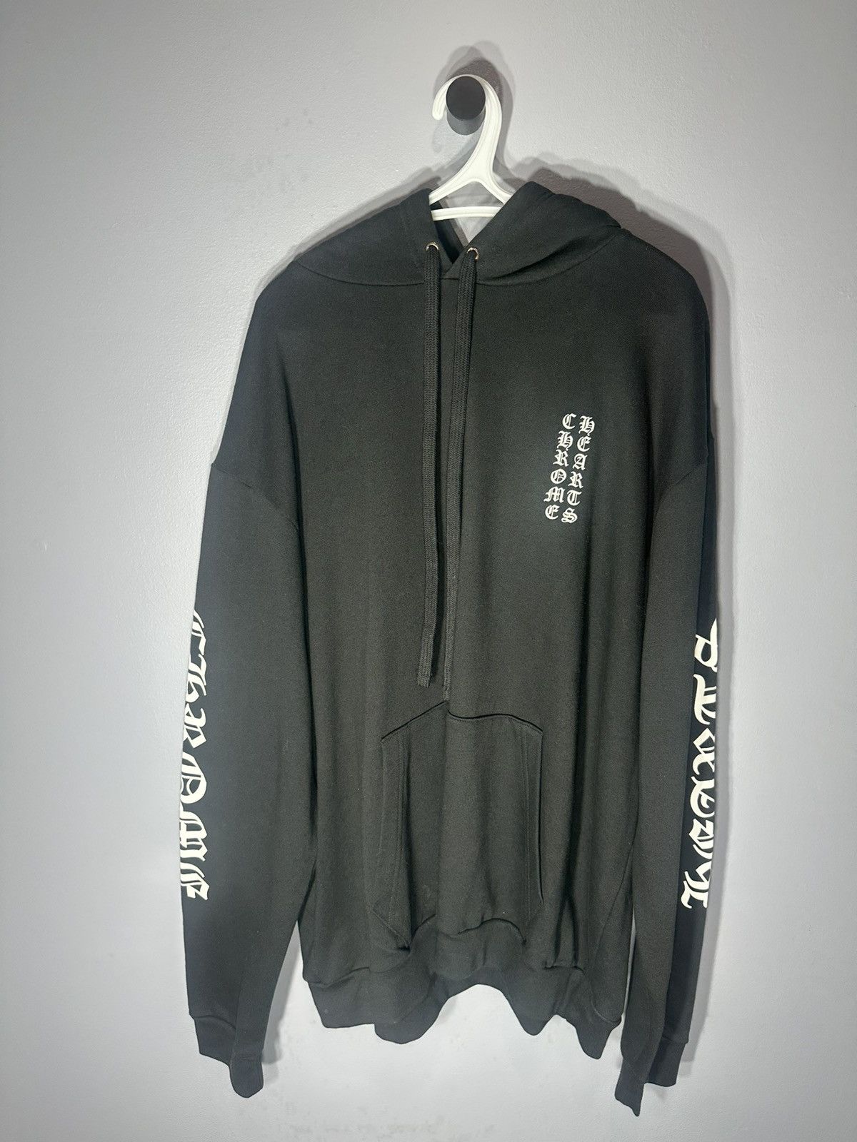 Chrome Hearts Chrome hearts black Tbar logo hoodie Size US XL / EU 56 / 4 - 1 Thumbnail