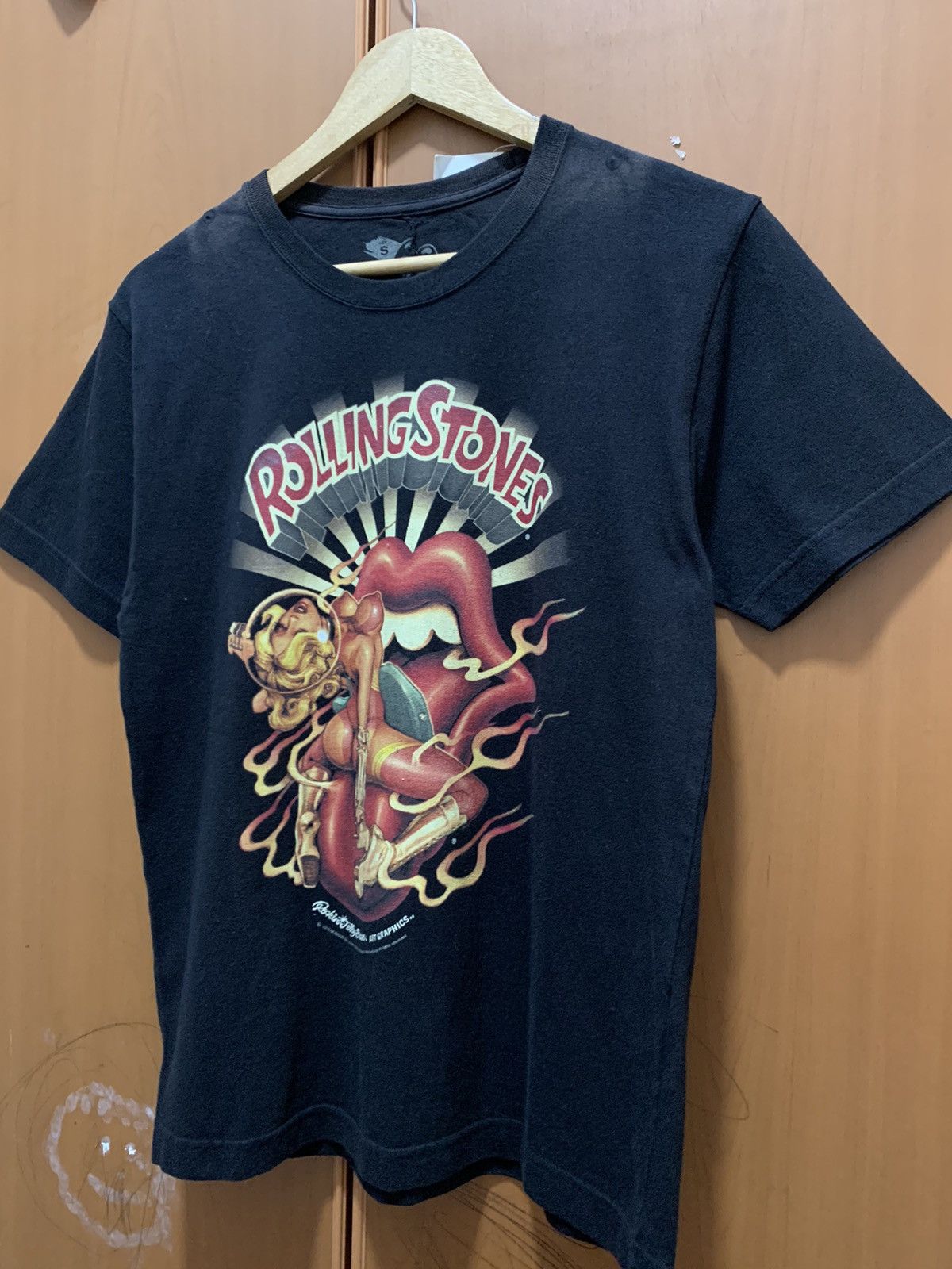 Band Tees Vintage Y2K Rockin Jelly Bean Rolling Stone Size US S / EU 44-46 / 1 - 2 Thumbnail