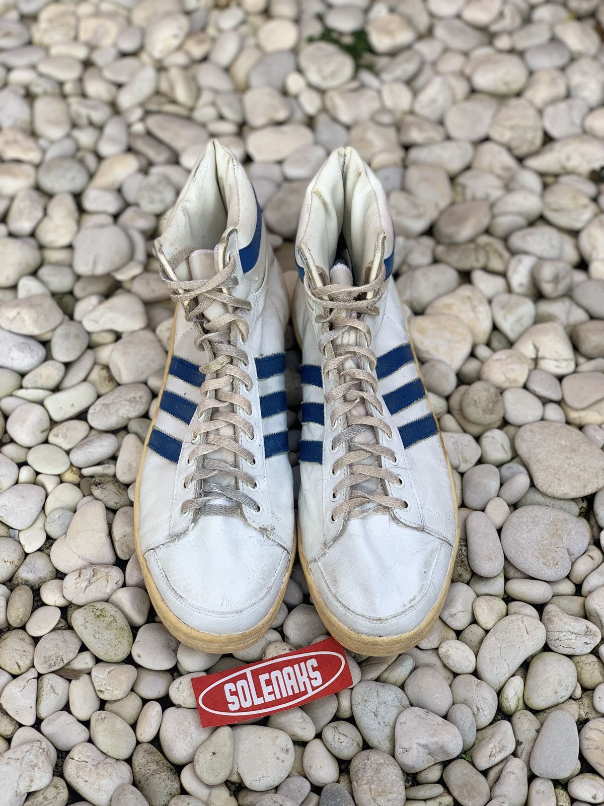 Adidas × Vintage Vintage adidas 80s kareem abdul jabbar Size US 11.5 / EU 44-45 - 15 Thumbnail